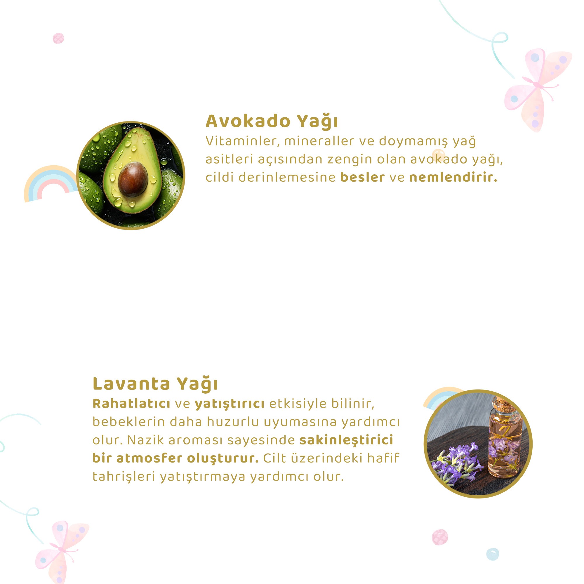 Organik Vegan Bebek Masaj Yağı