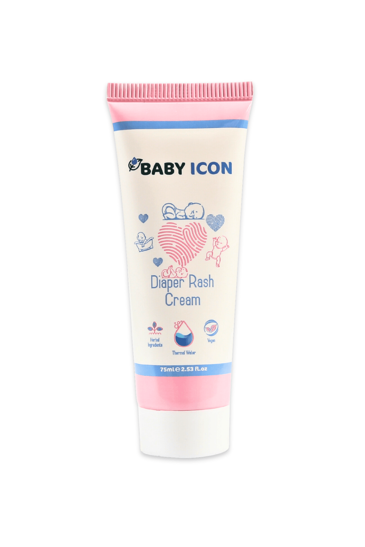 Baby Icon Organik Vegan Pişik Önleyici ve Onarıcı Krem 75 ml