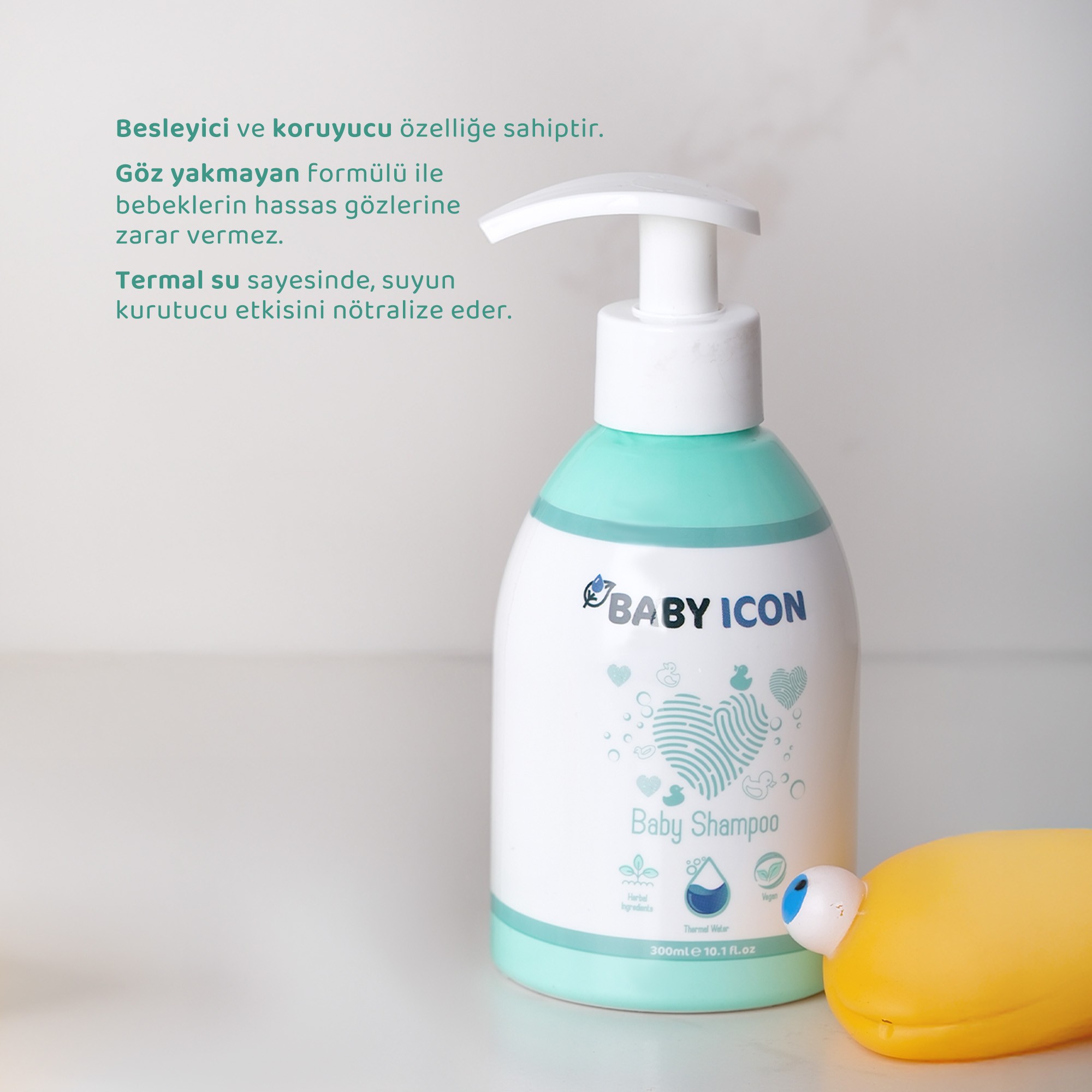 Organik Vegan Saç ve Vücut Bebek Şampuanı
