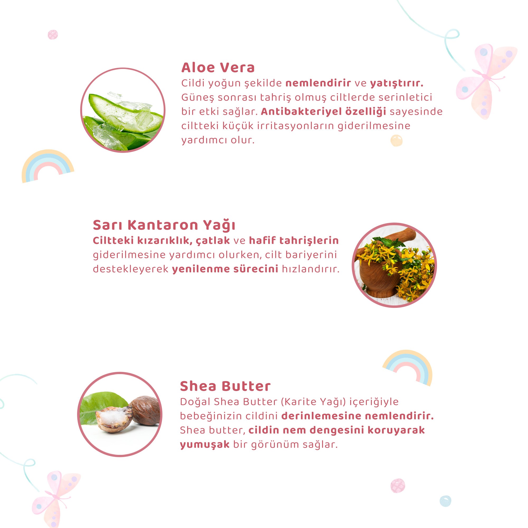 Organik Vegan Pişik Önleyici ve Onarıcı Krem
