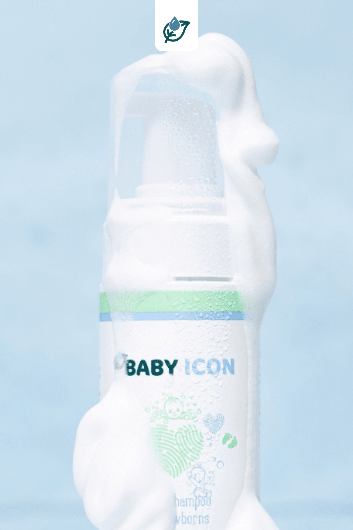 Baby Icon Organik Vegan Yenidoğan Köpük Şampuan 150 ml