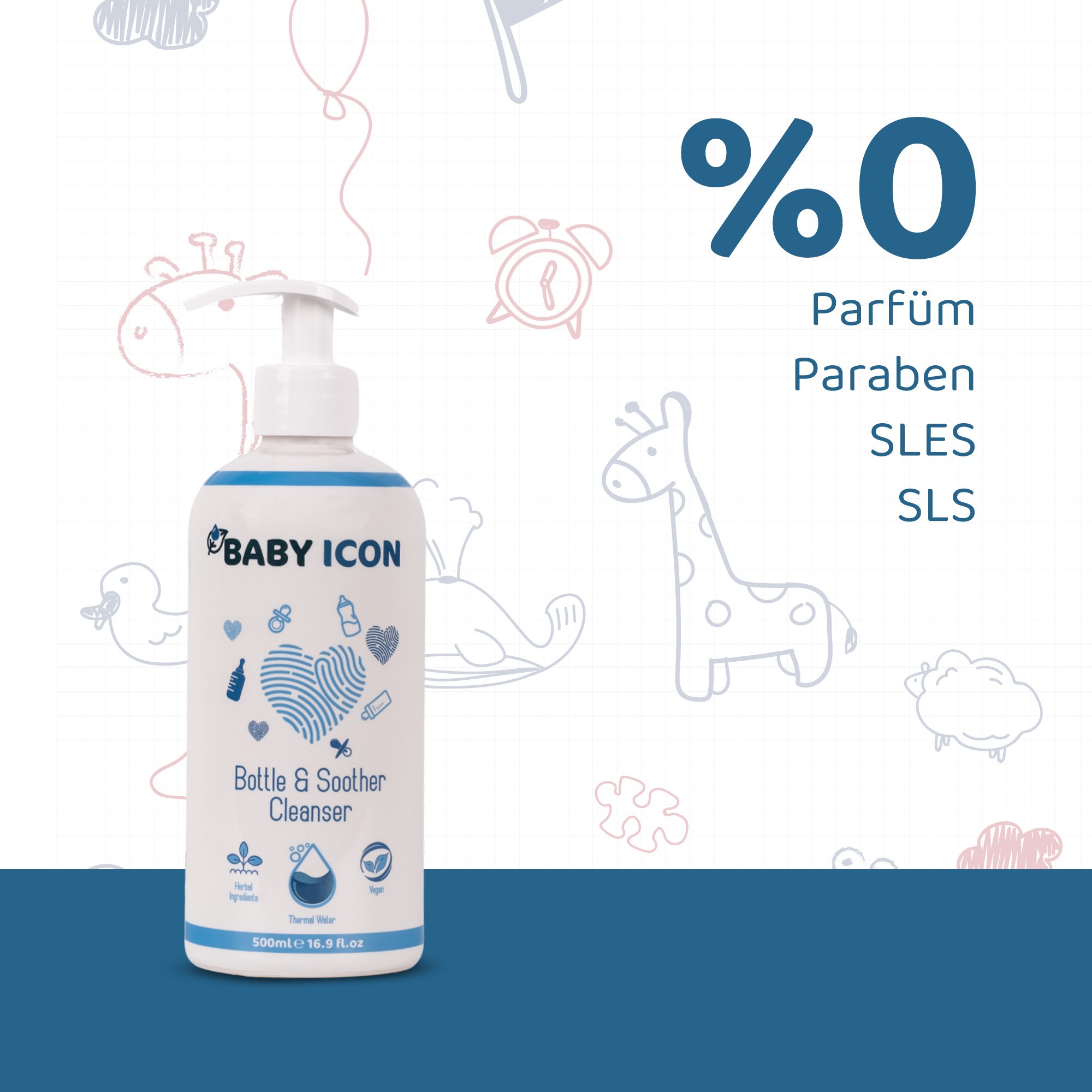Organik Vegan Emzik ve Biberon Temizleyici