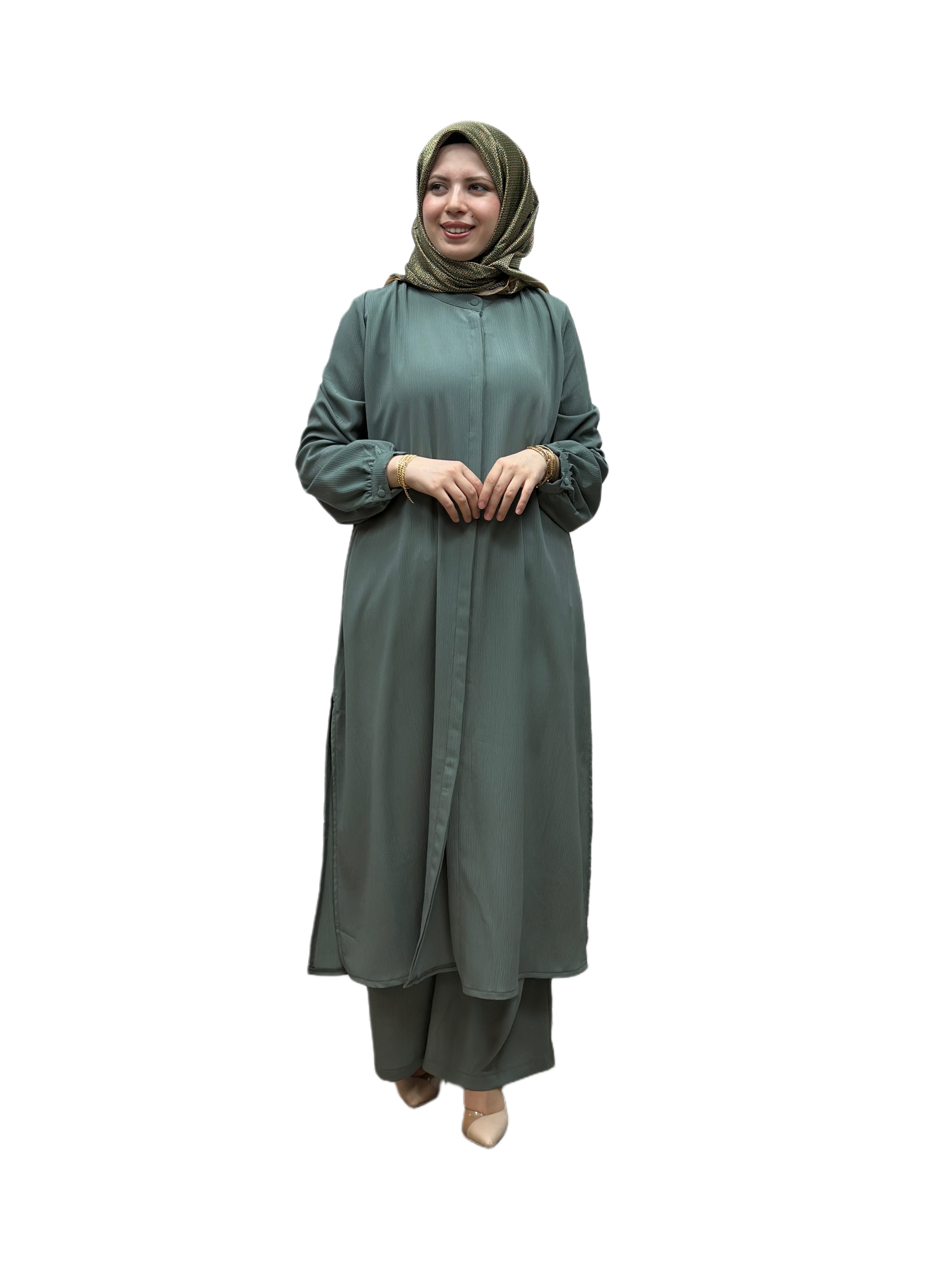 Yanı Yırtmaçlı Takım 10722