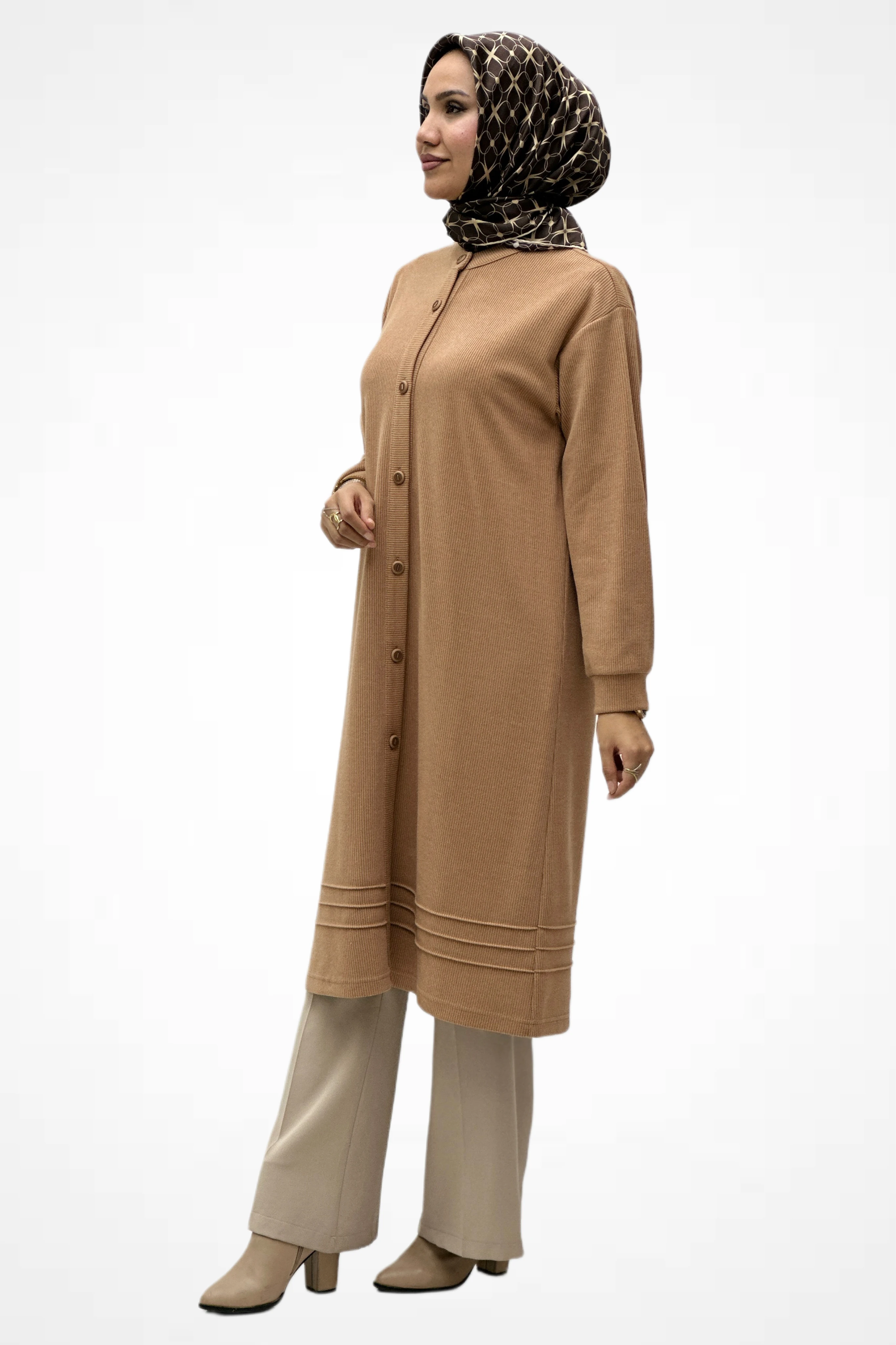 Modaabad Örgü Desenli Hırka 9248