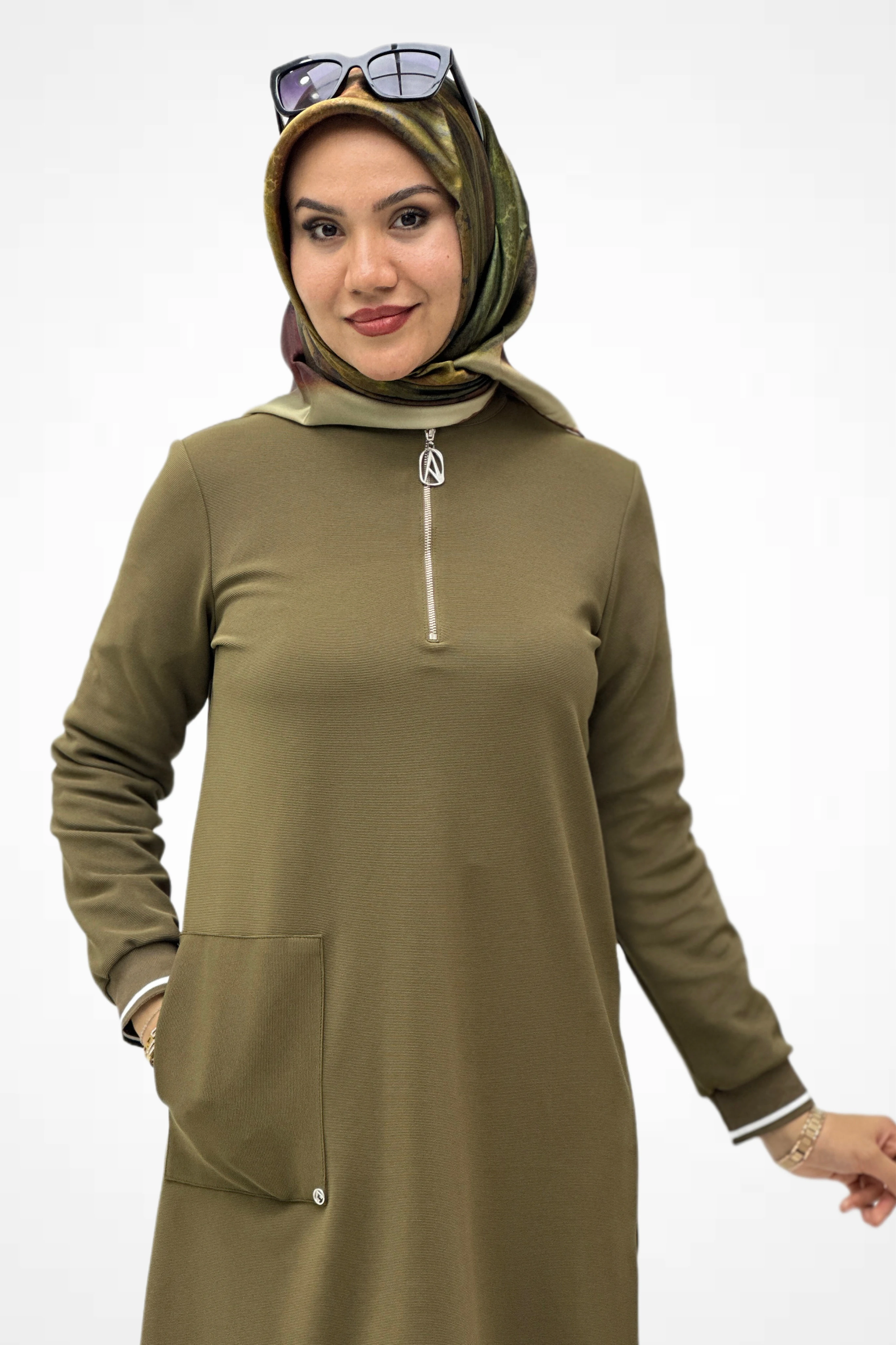 Trend Tek Cepli Tunik  25KT443