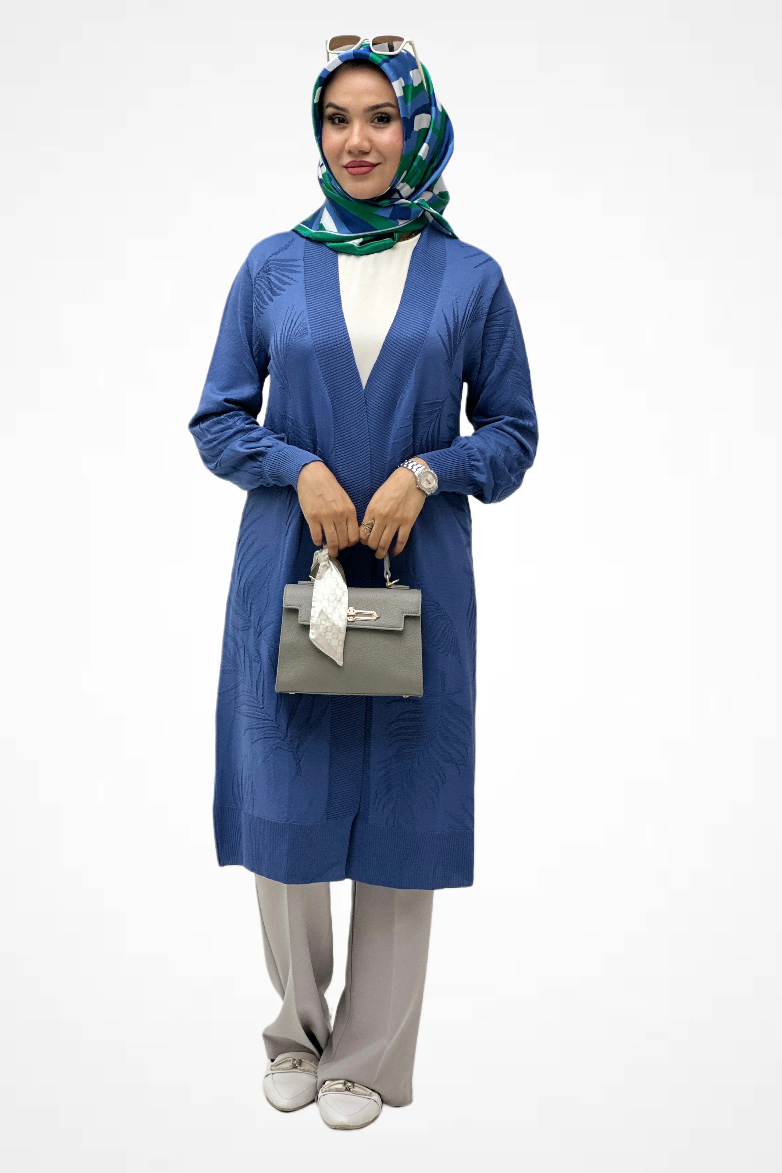 Desenli Hırka 39195