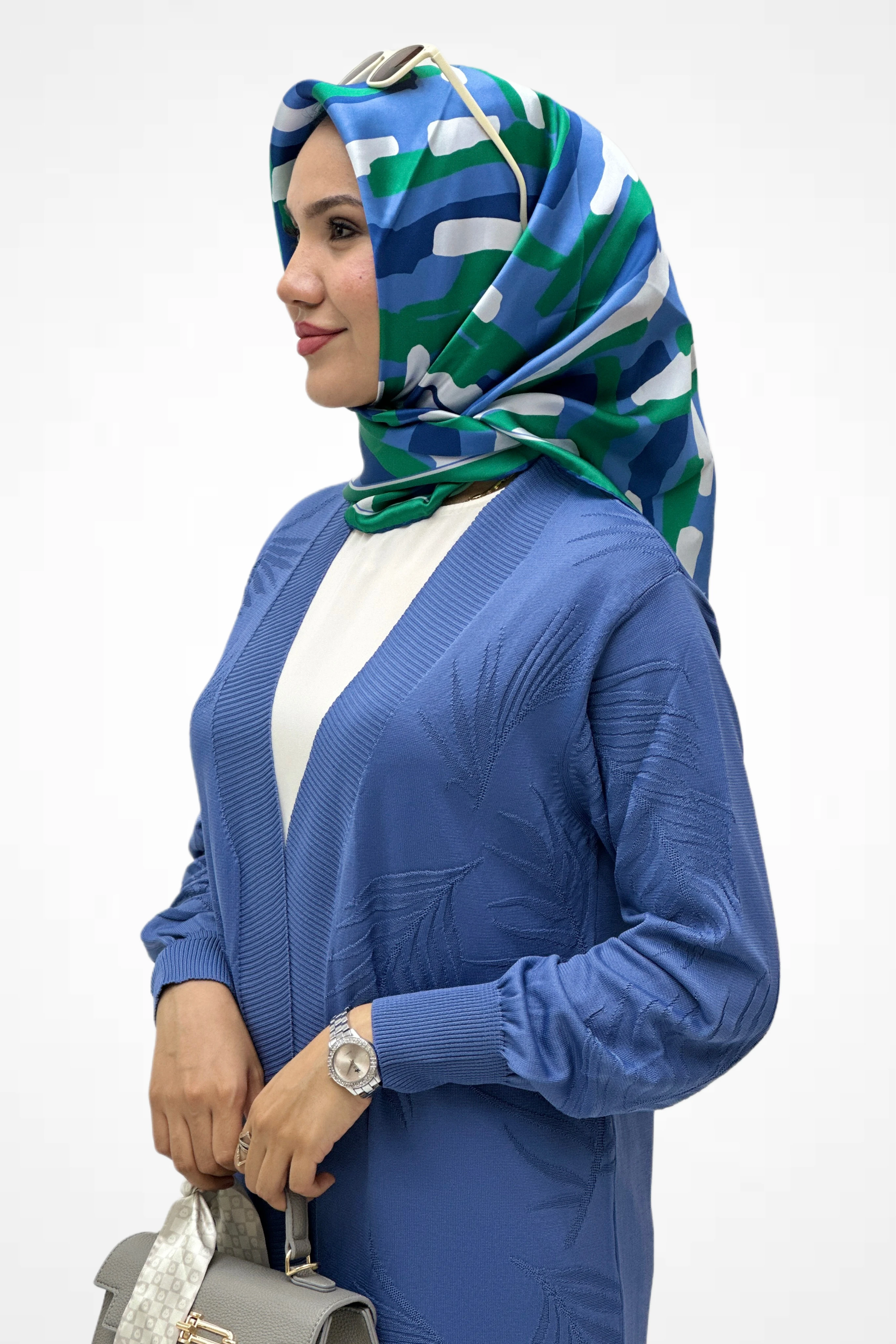 Desenli Hırka 39195