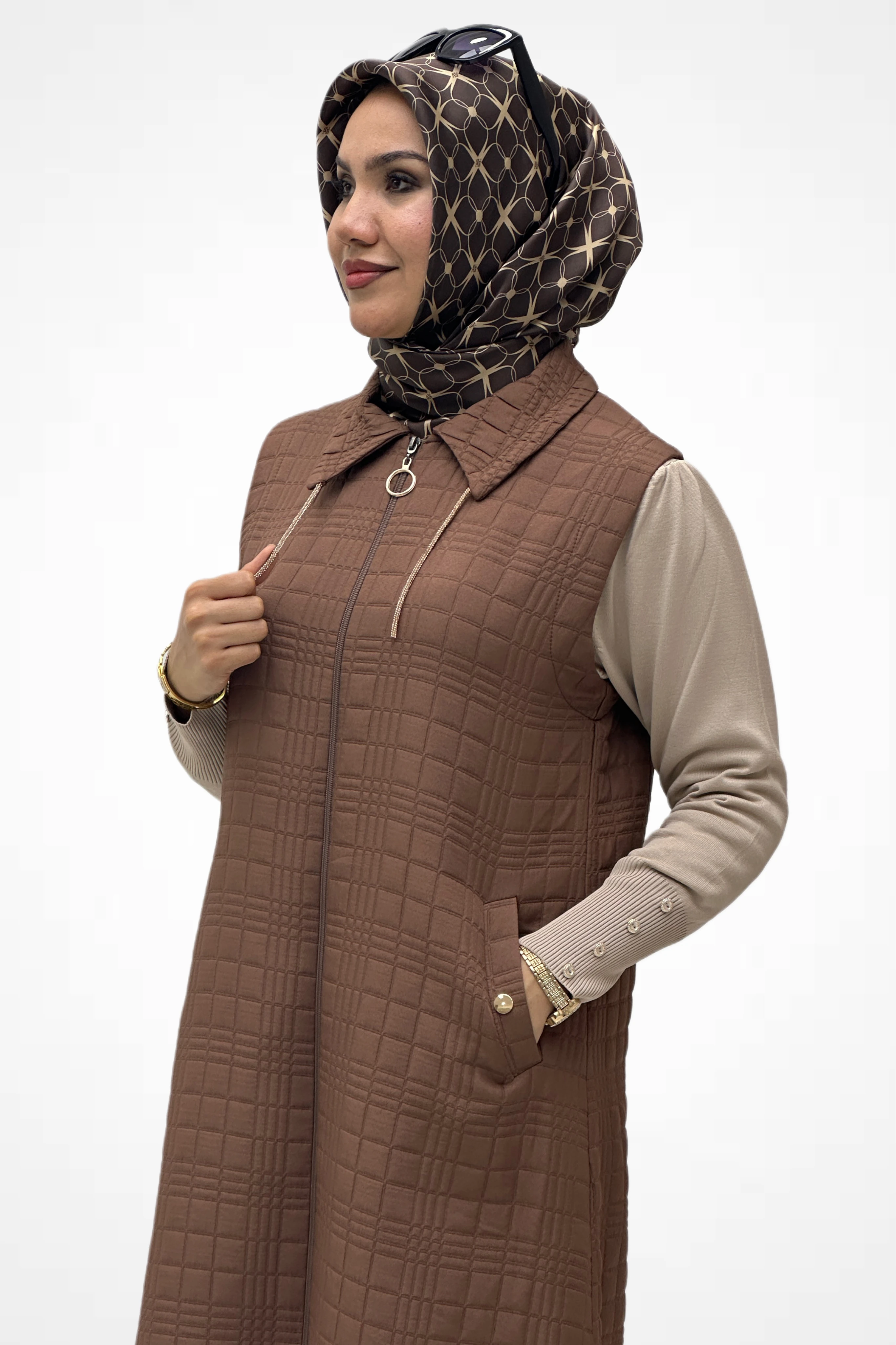  Kapitone Yelek N4805