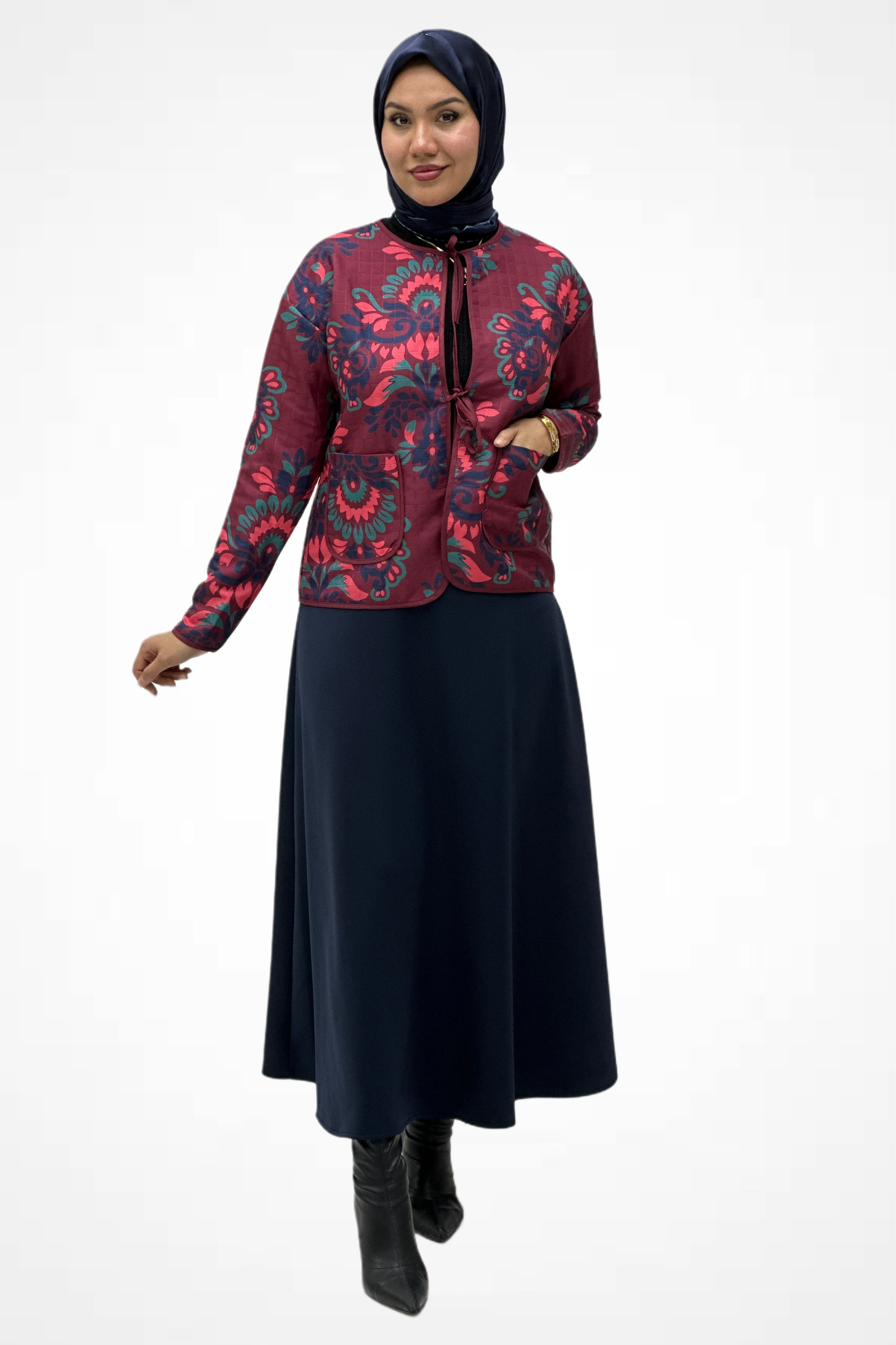 Bağcıklı Ceket 3496 