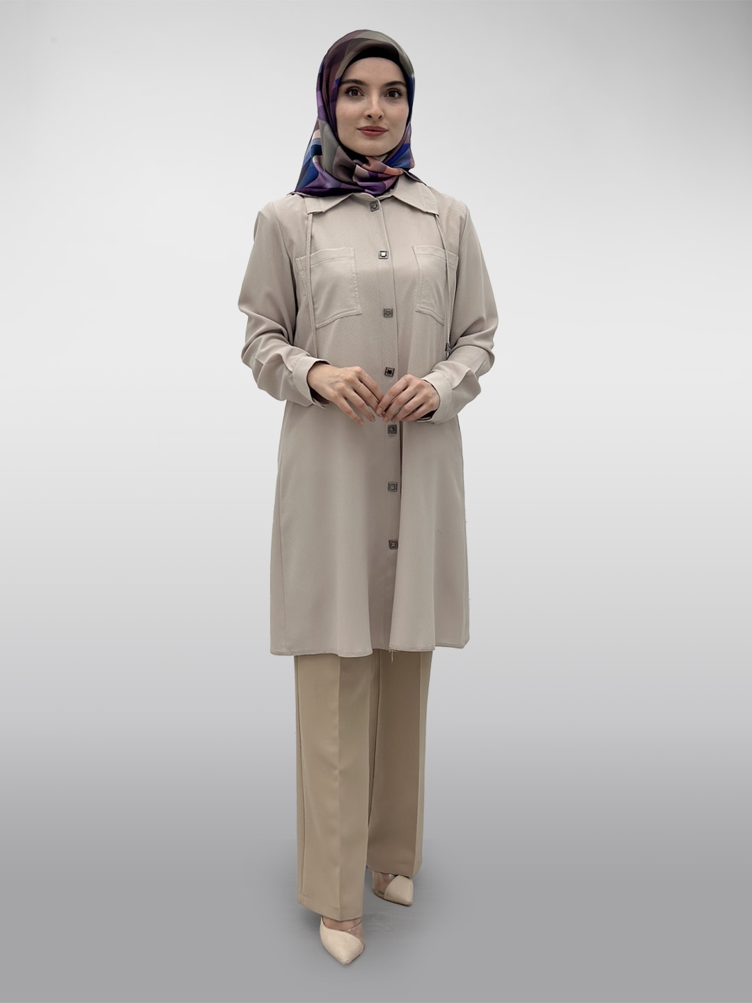 Çıtçıtlı Tunik 2112