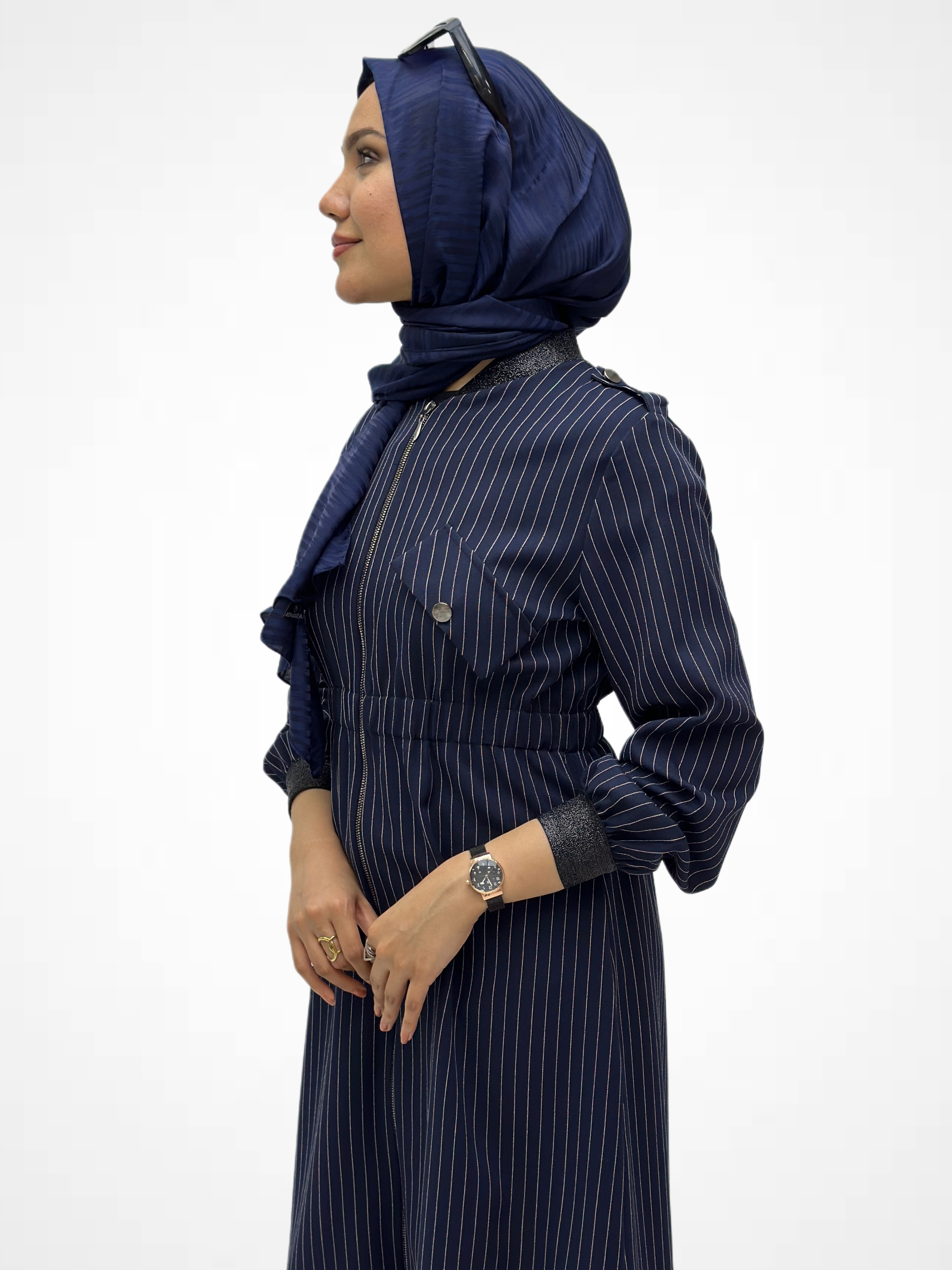 Çizgili Beli Lastikli Takım 6123