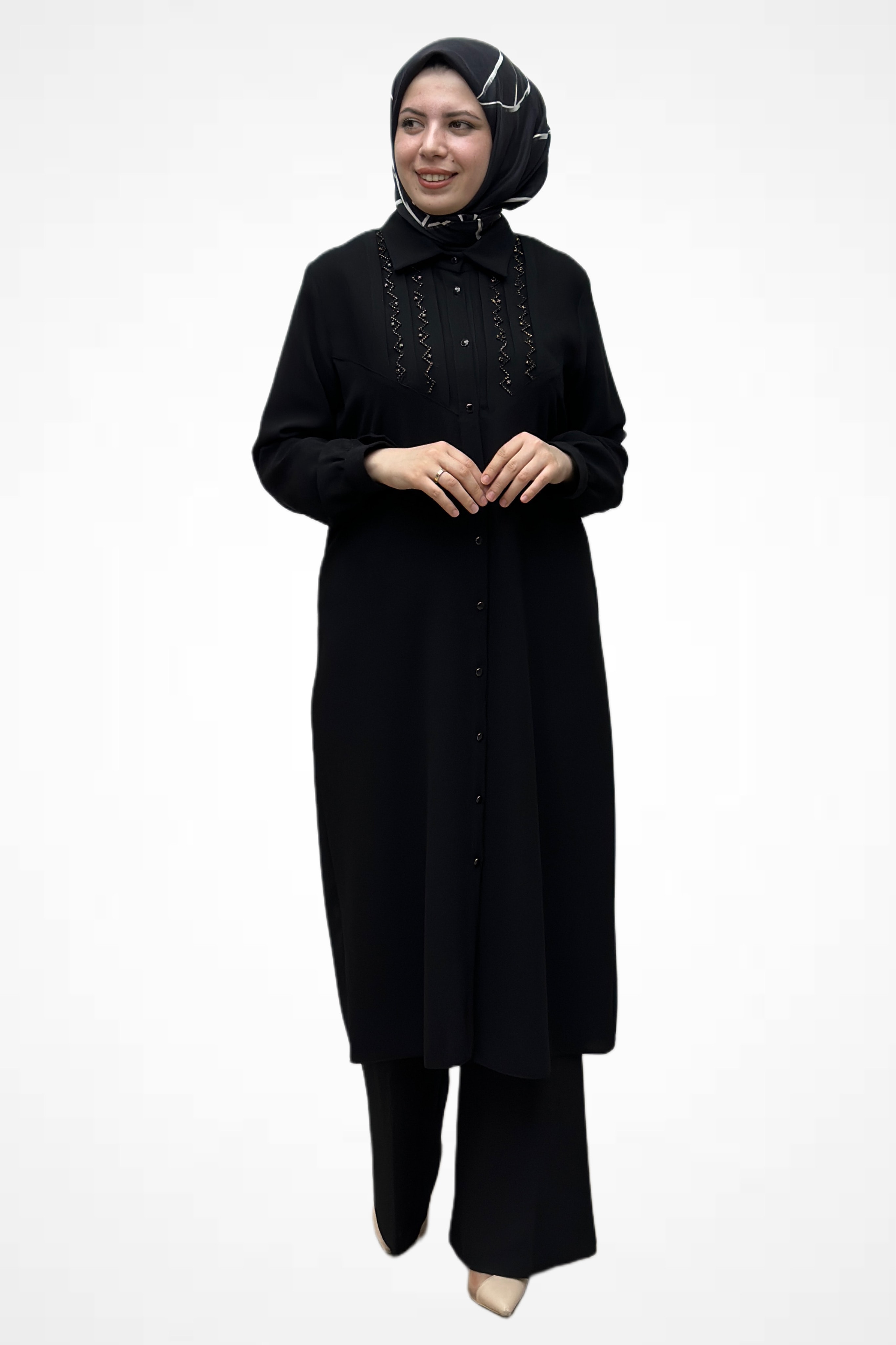 Boncuklu Tunik A1588