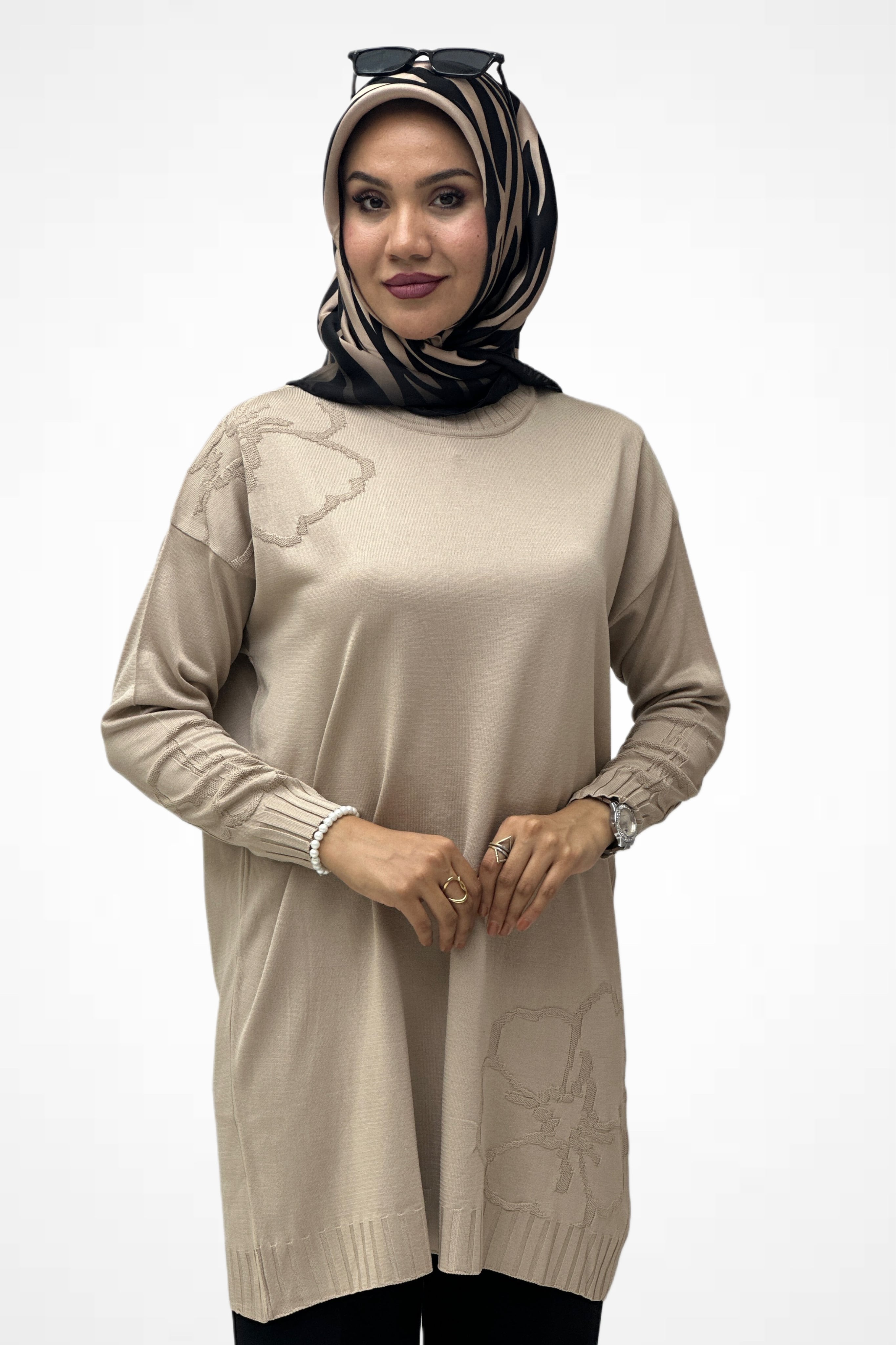 Gonca Desenli Tunik 35224
