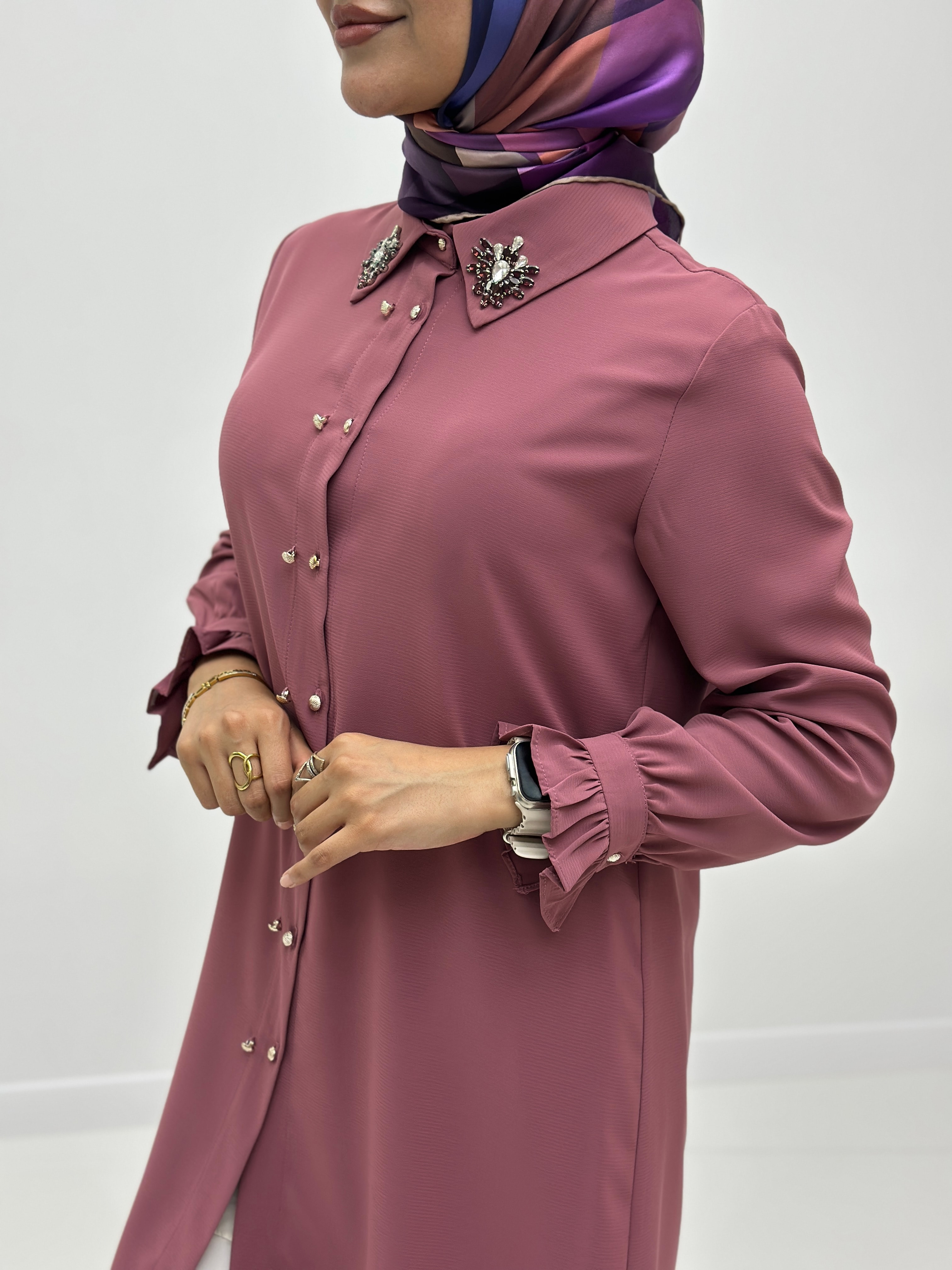Çift Düğmeli Tunik A5106