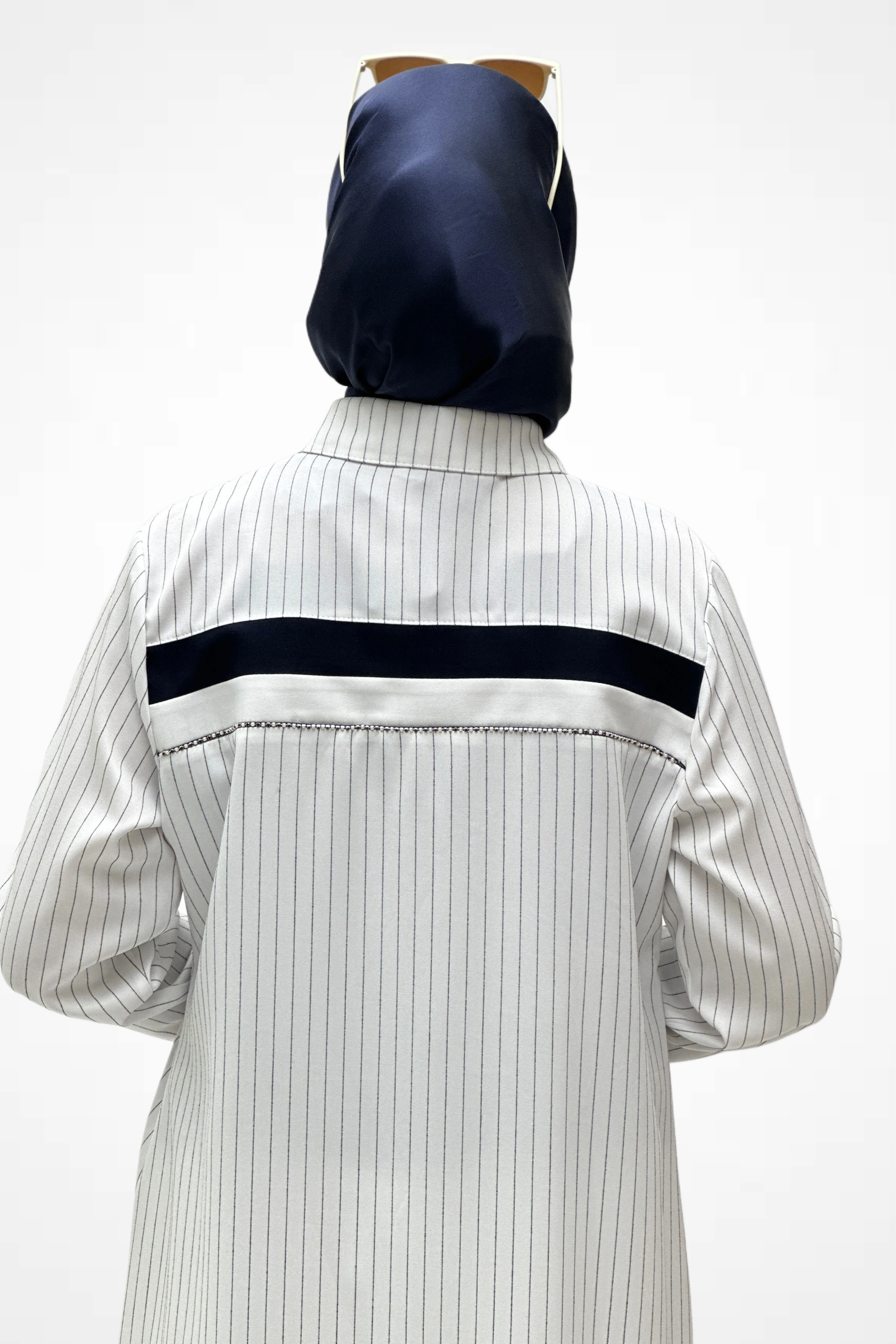 Çizgili Taşlı Tunik 2926