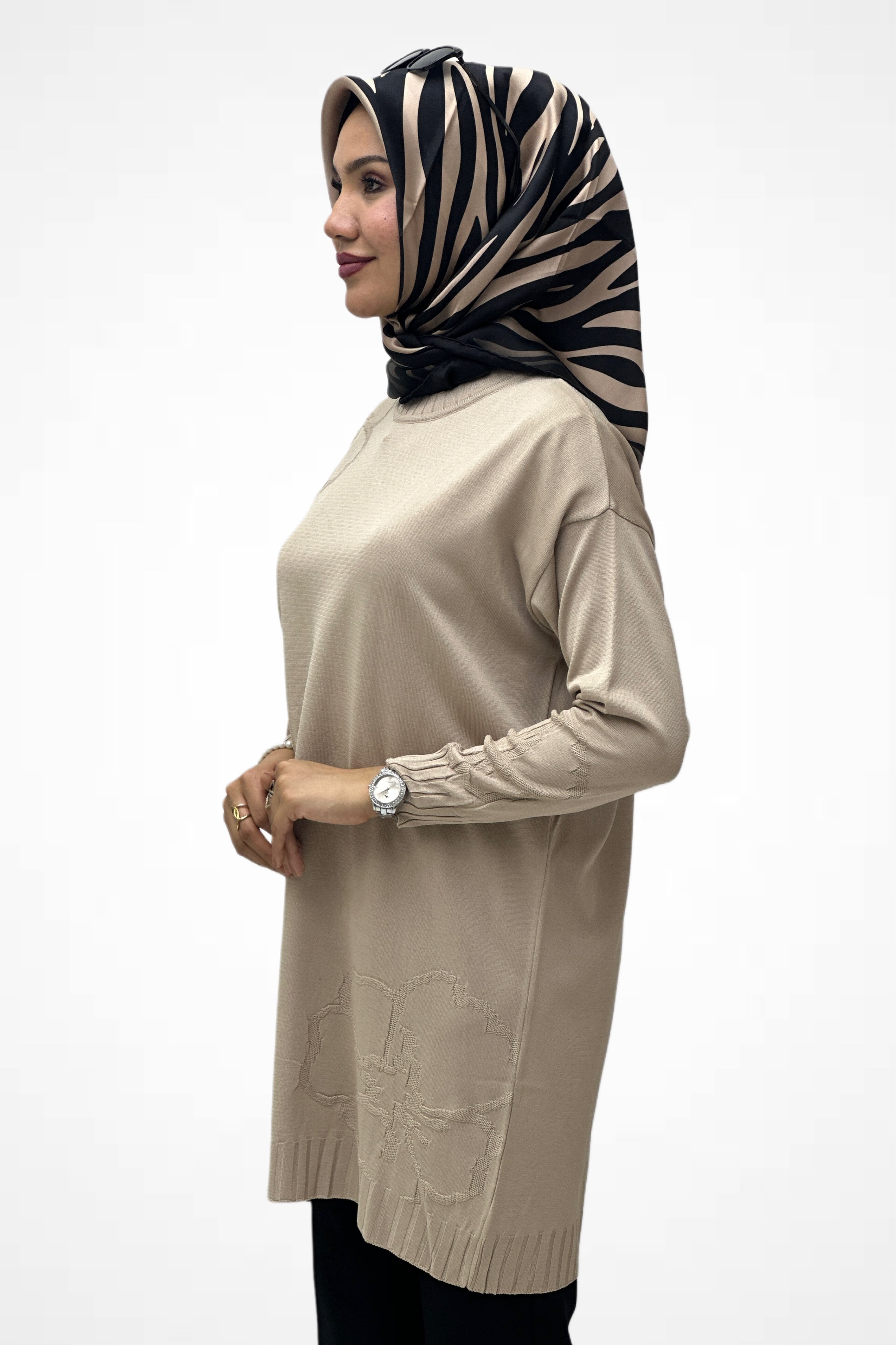 Gonca Desenli Tunik 35224