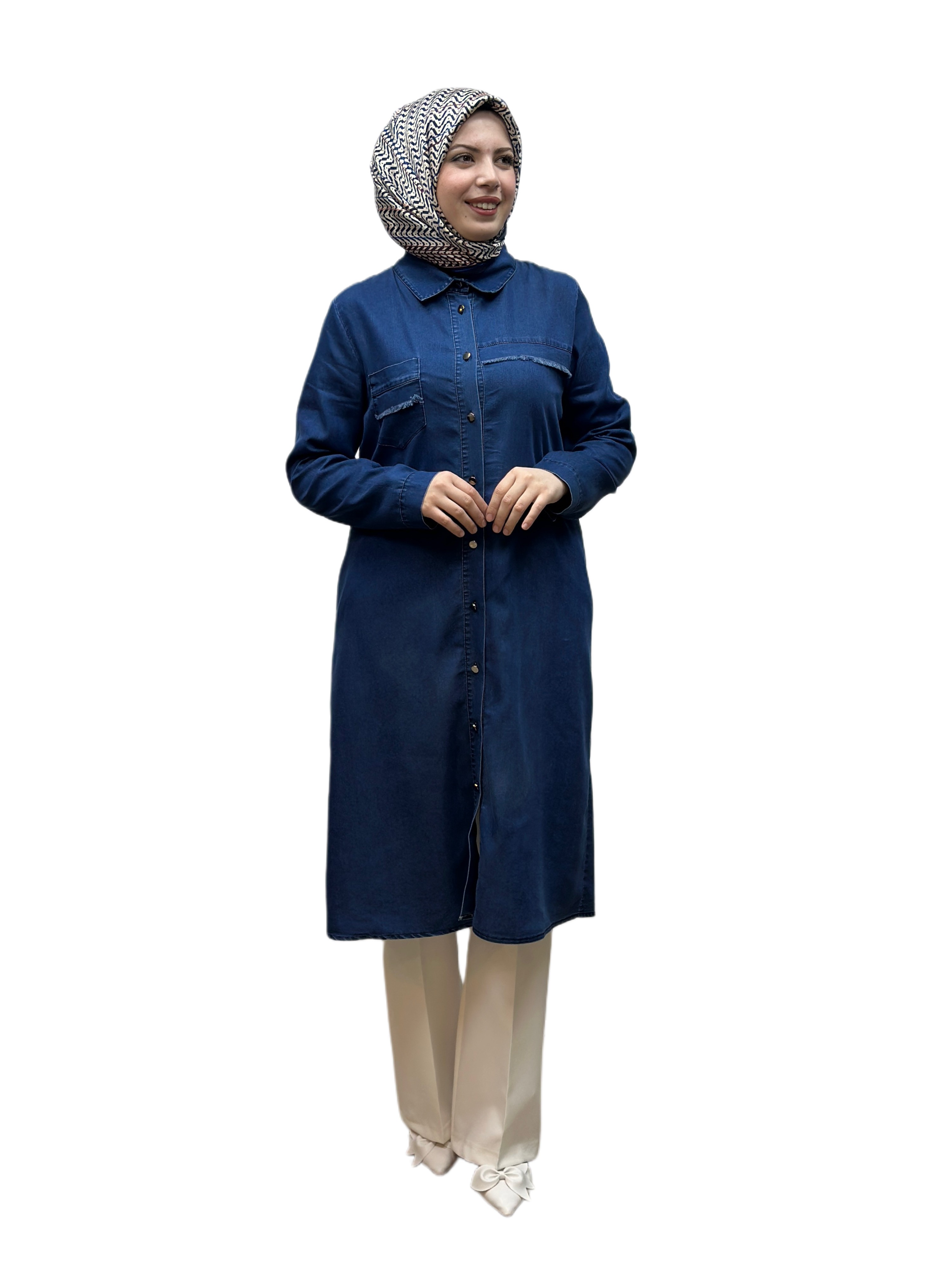 Tensel Püsküllü Tunik 2976