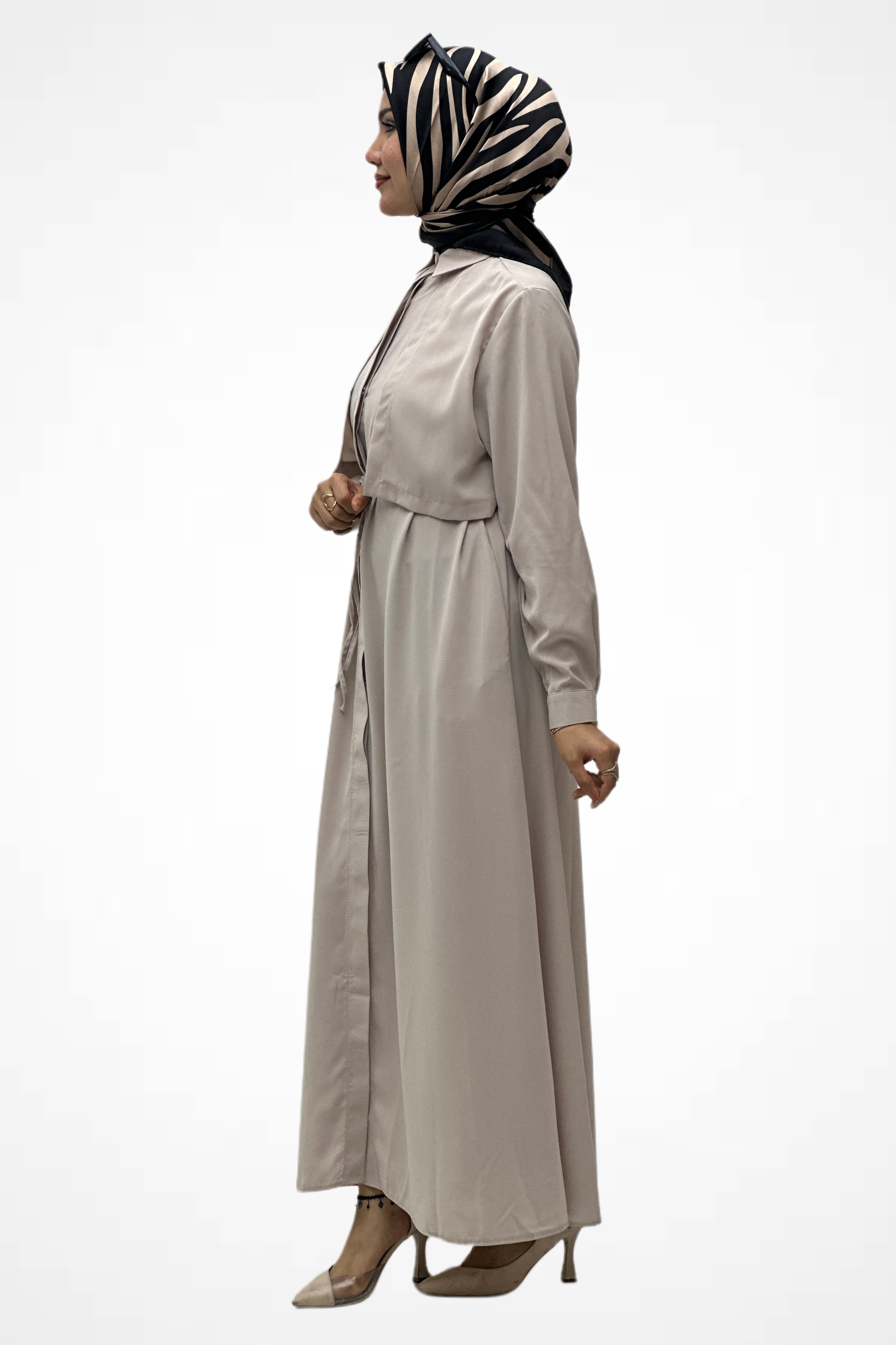 Medine İpeği Elbise 5308