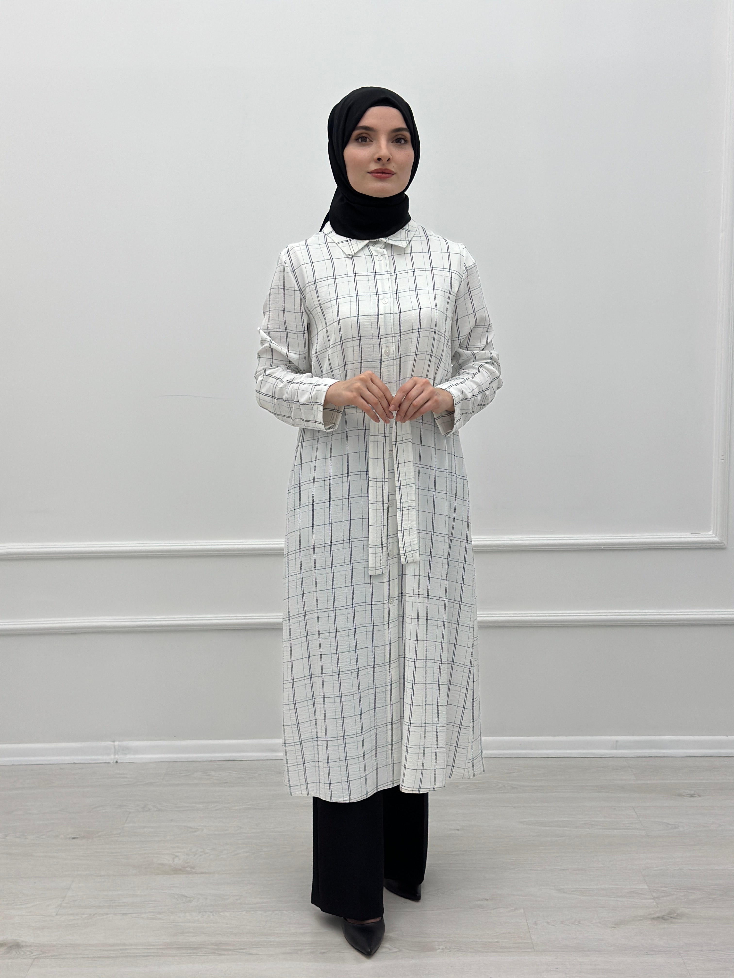 Ekose Uzun Tunik 2936