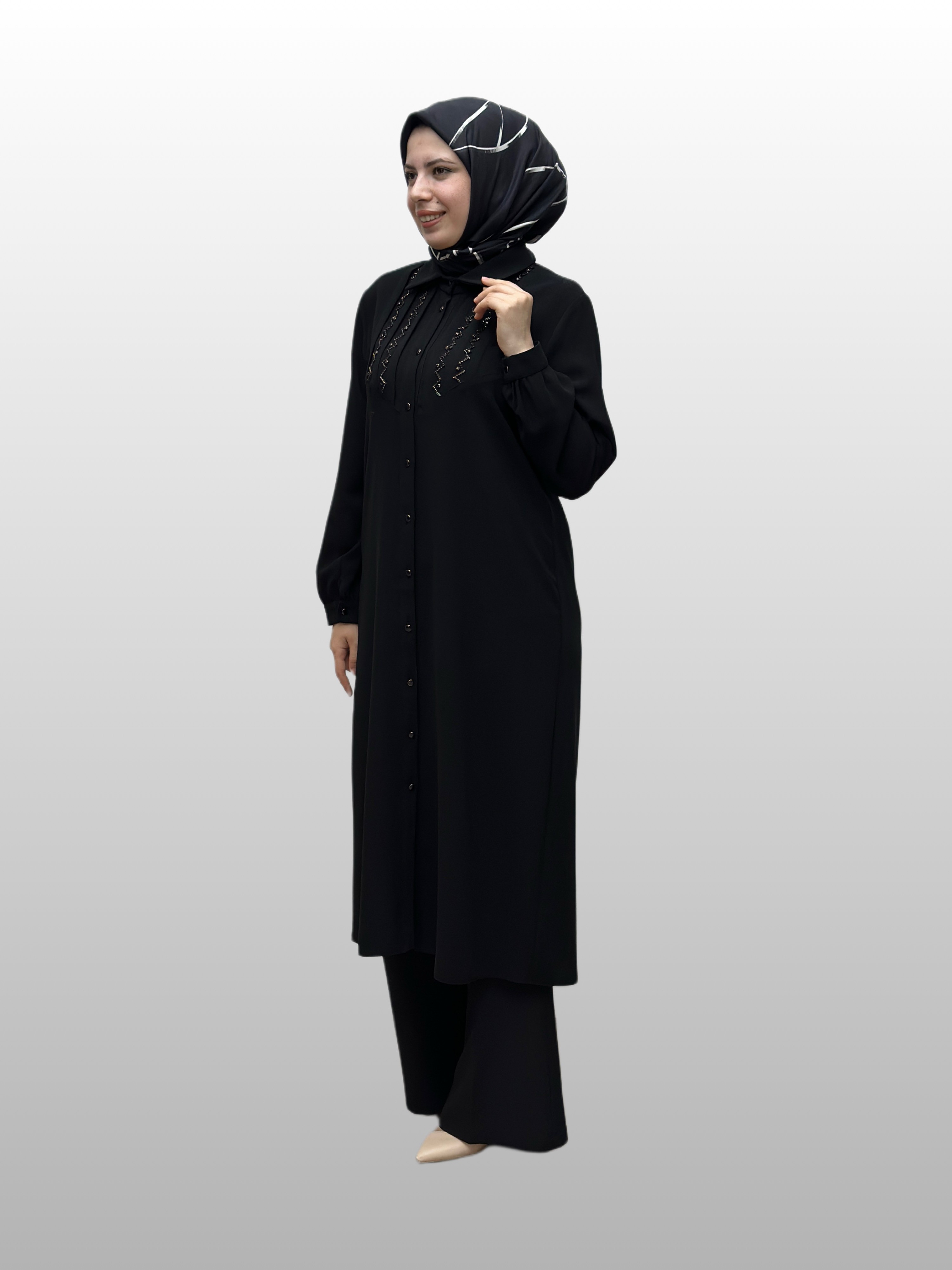 Boncuklu Tunik A1588