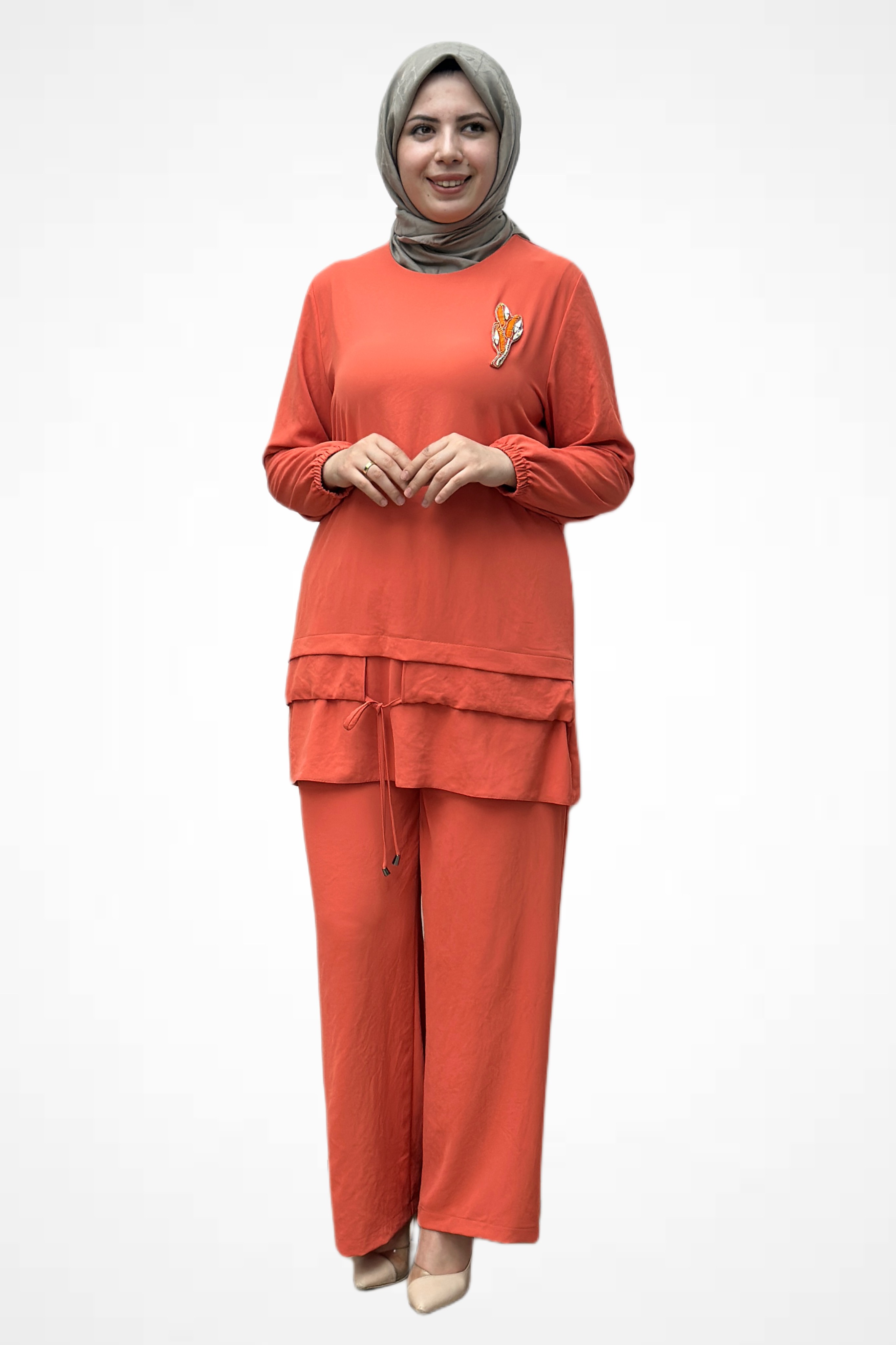 Broşlu Bağlamalı Takım 6119