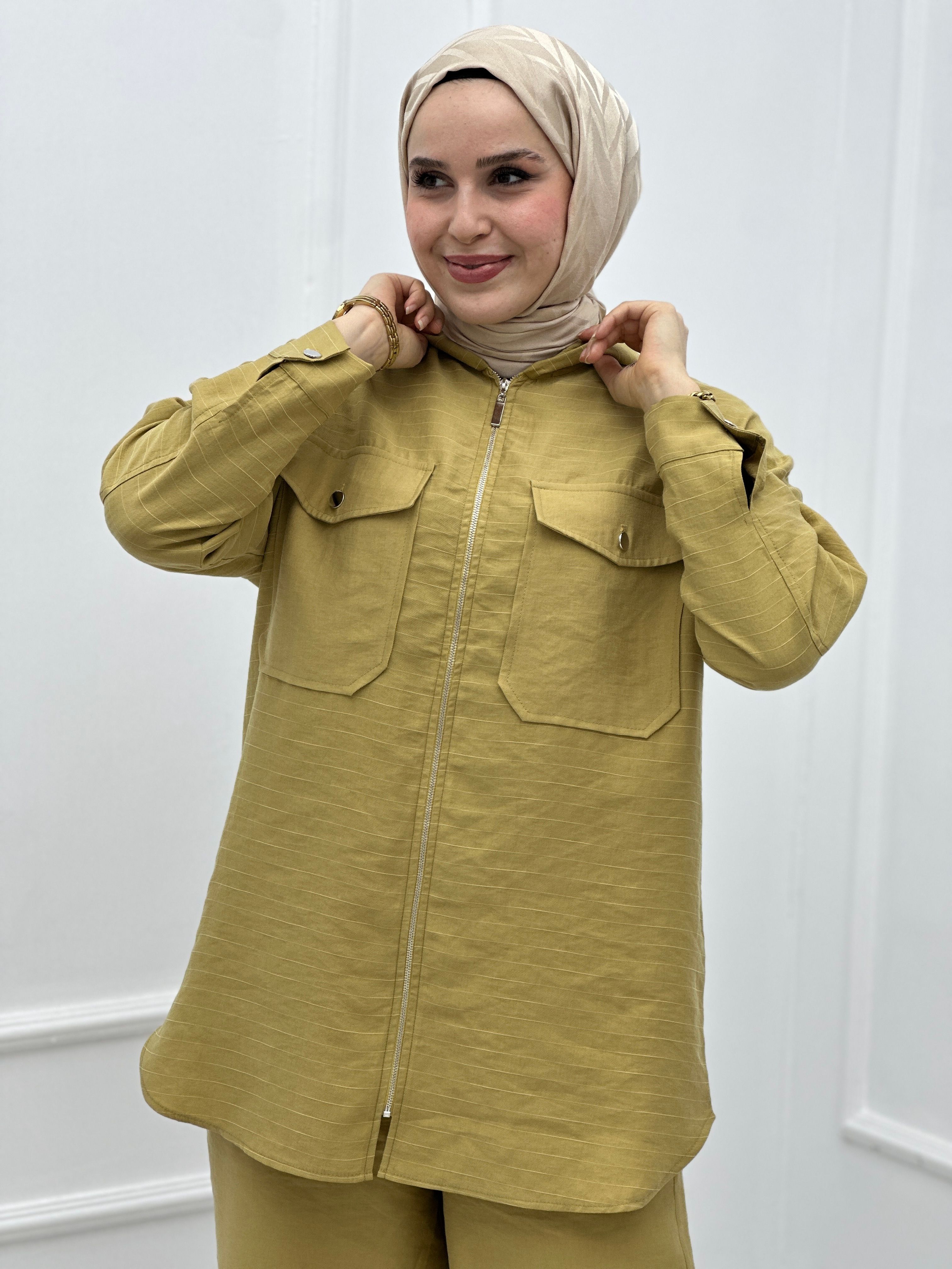 Kapşonlu Bayan Spor Takım A5068