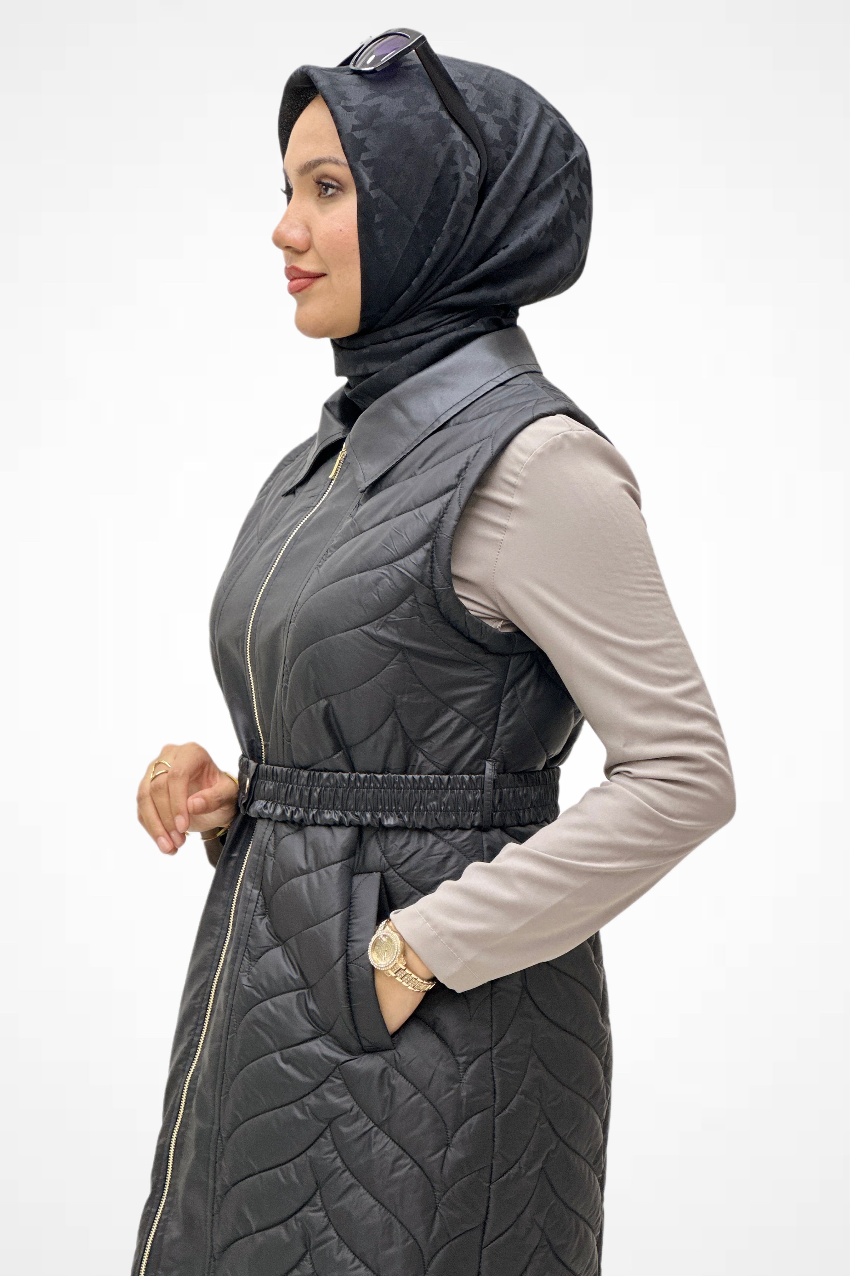 Kapitone Yelek 4966