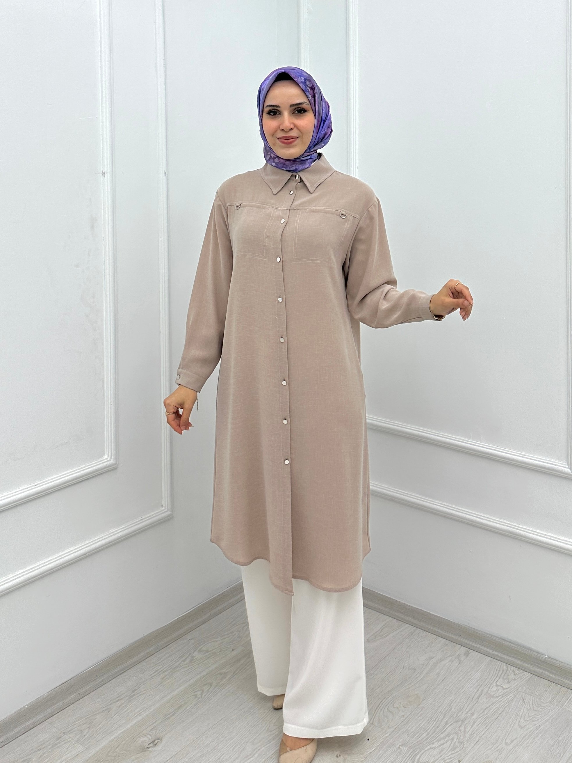 Spor Dikişli Tunik A4946