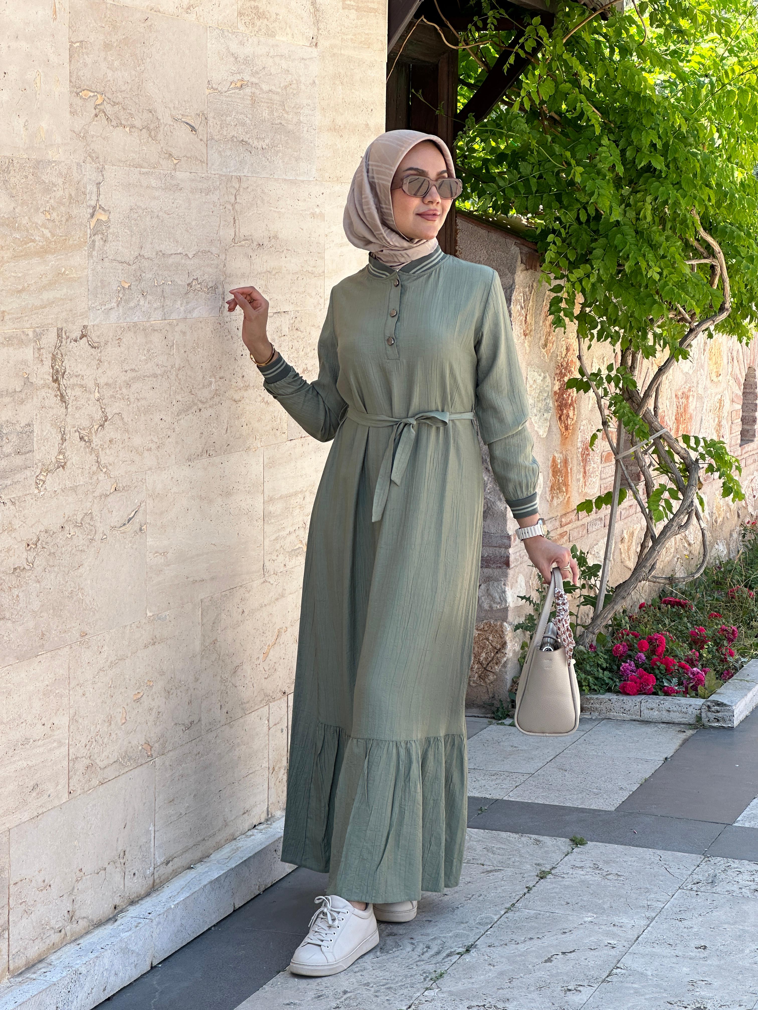 Ribanalı Elbise 2122