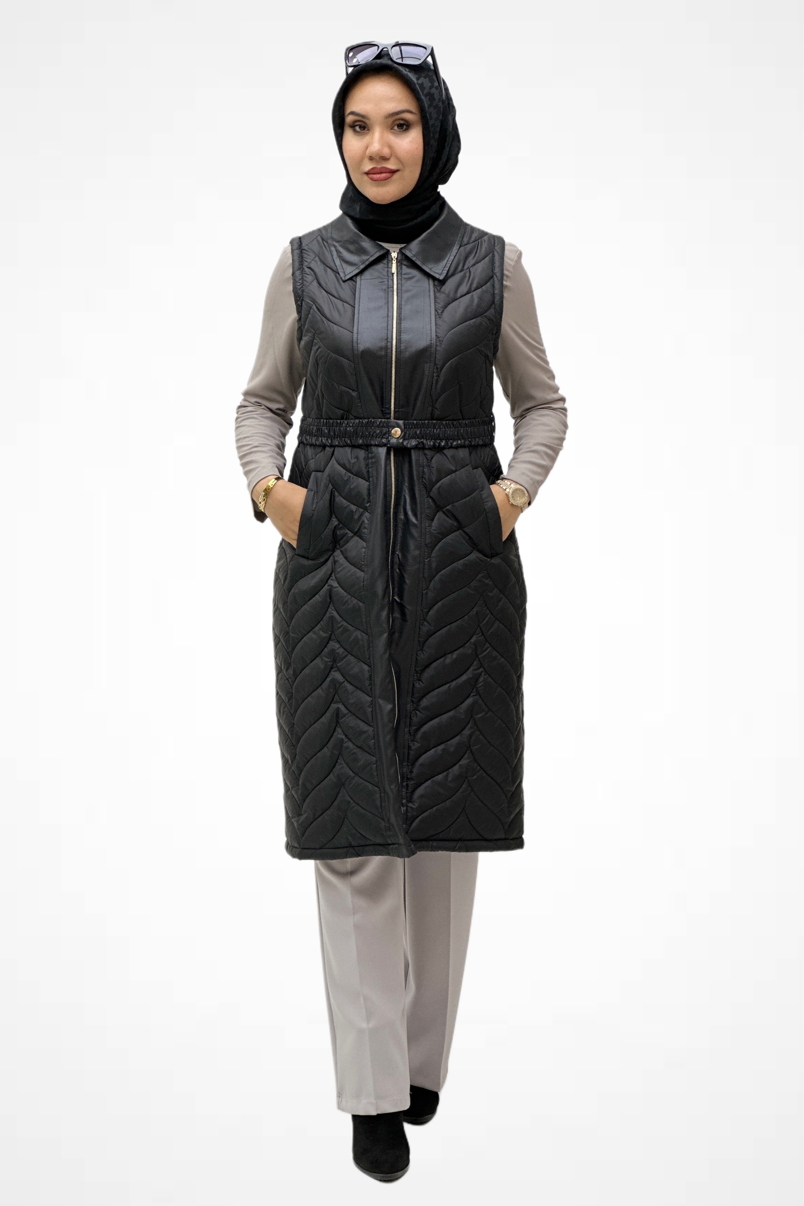 Kapitone Yelek 4966