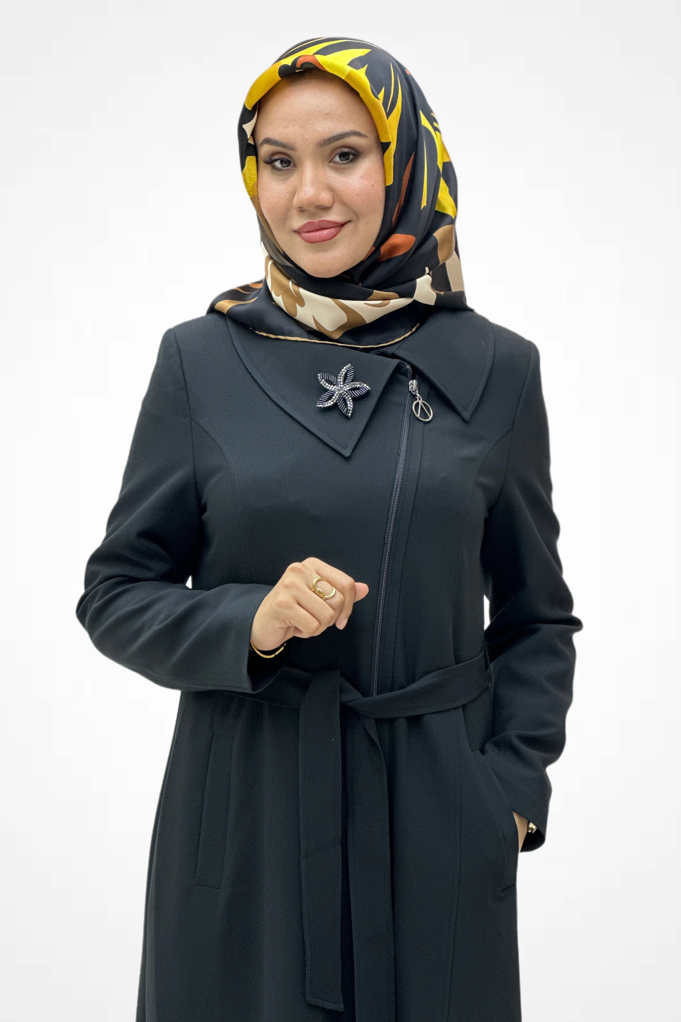 Tam Boy Broşlu Giyçık P901