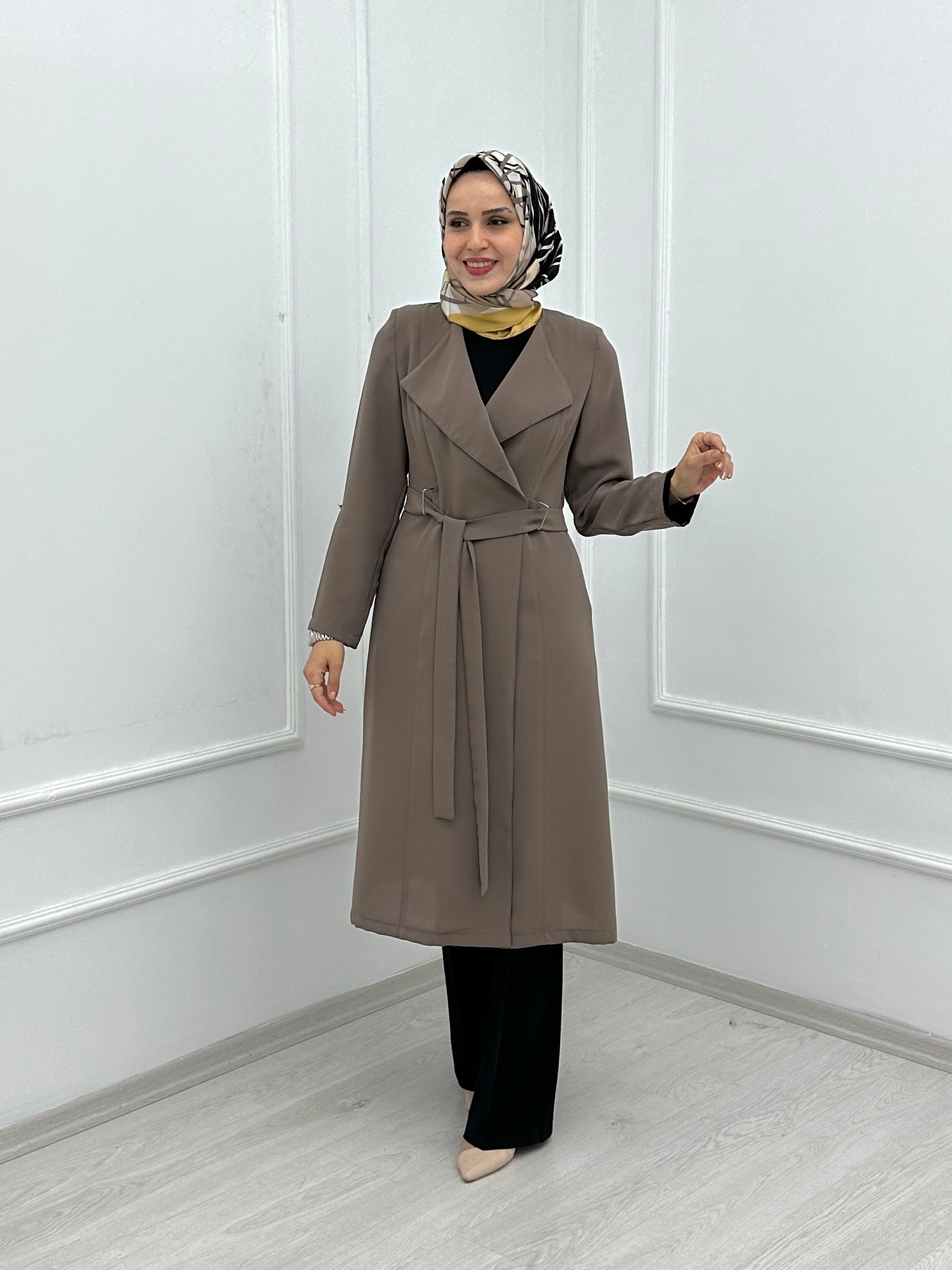Şal Yaka Giy Çık  G210