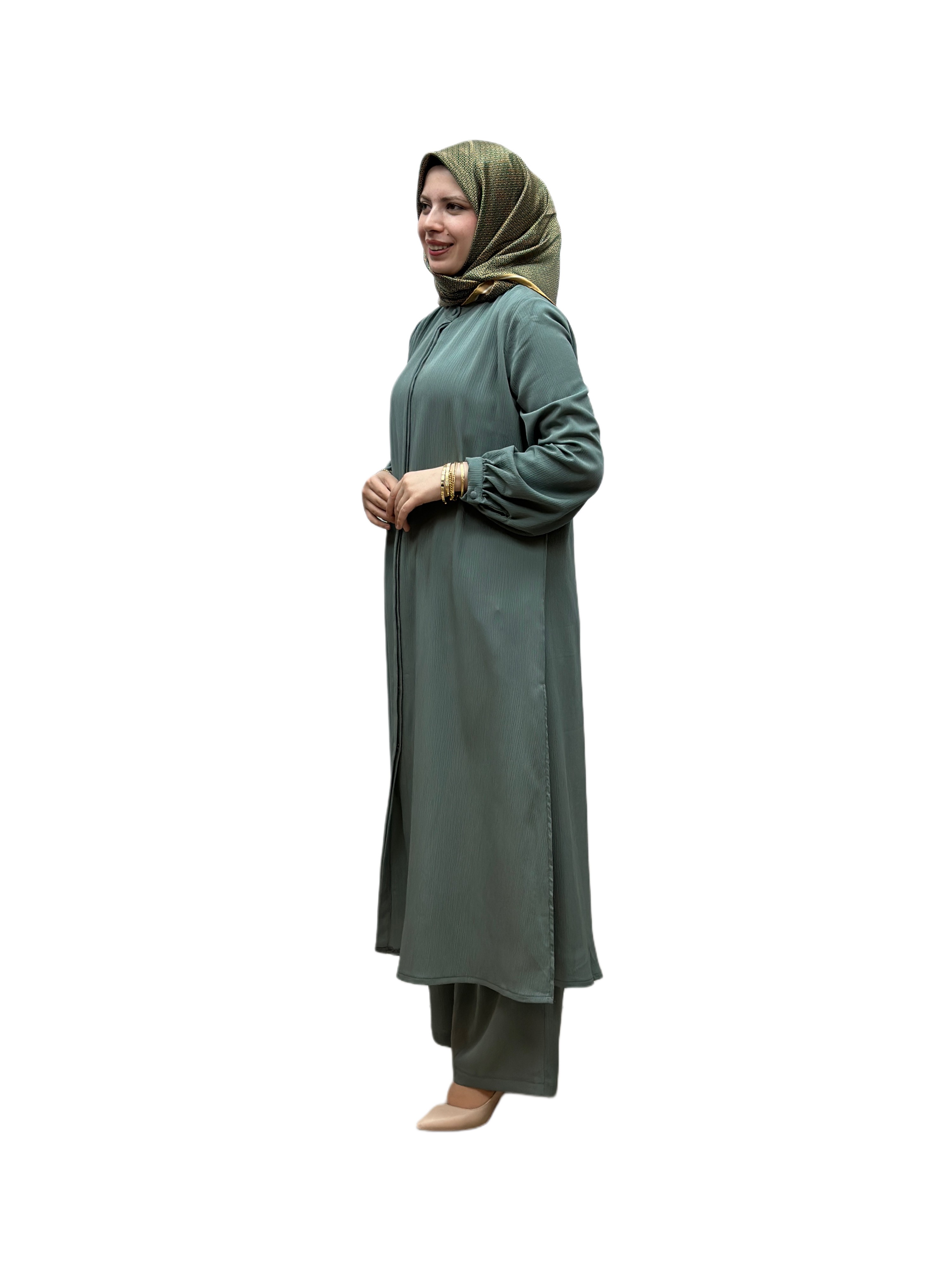 Yanı Yırtmaçlı Takım 10722