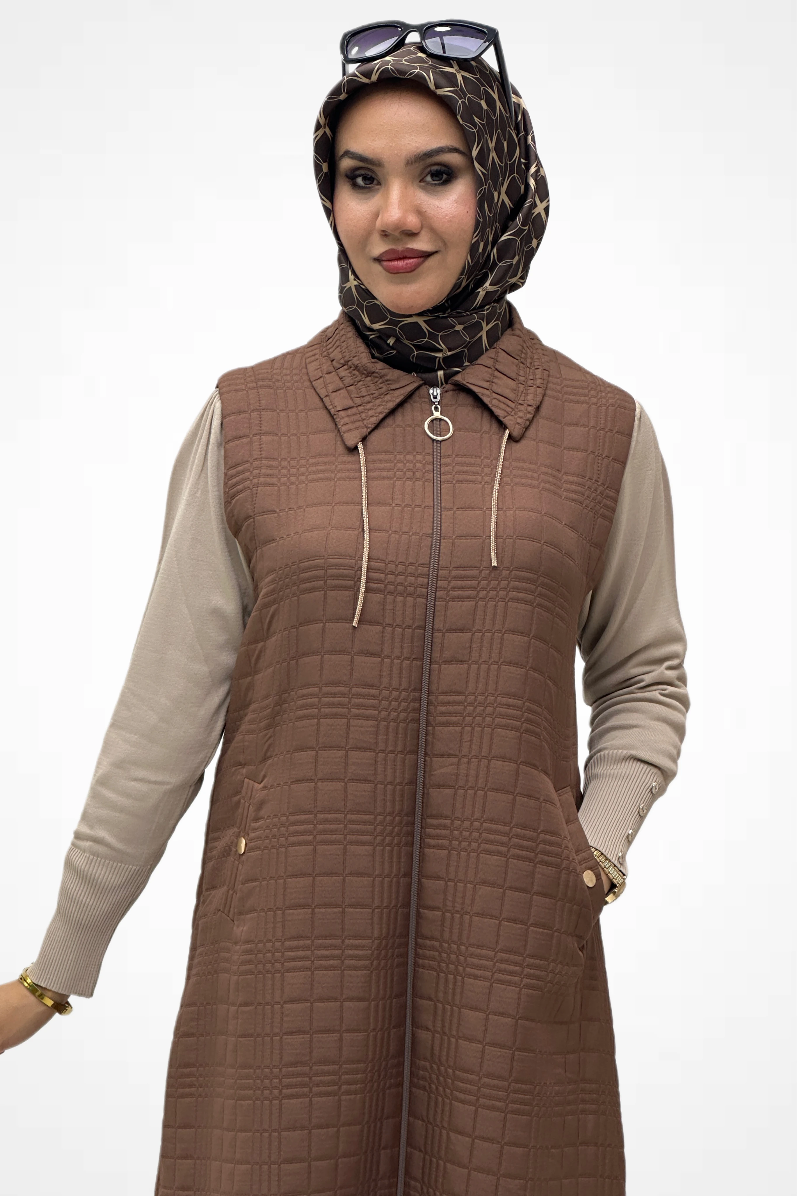  Kapitone Yelek N4805