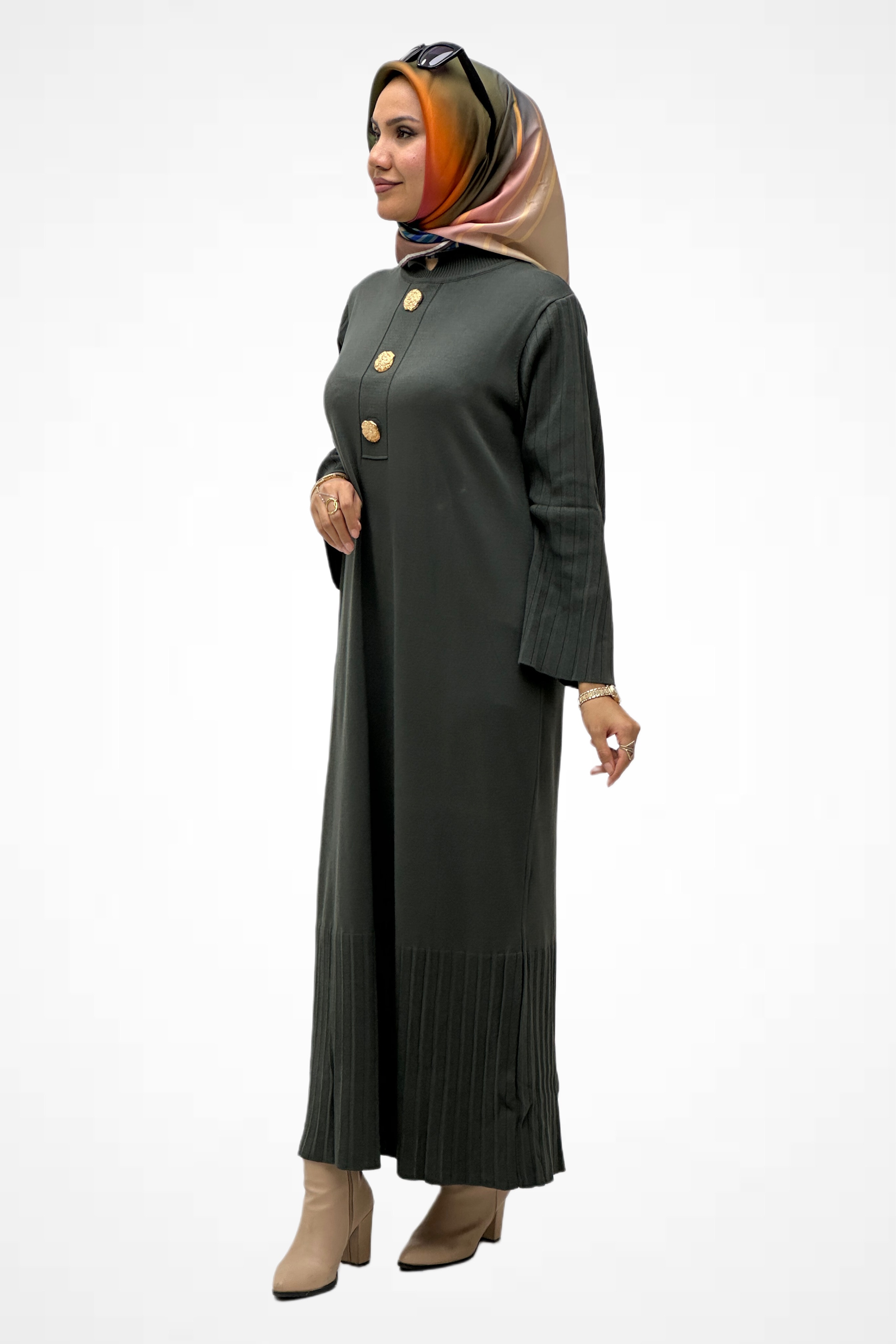 Triko Elbise 3507