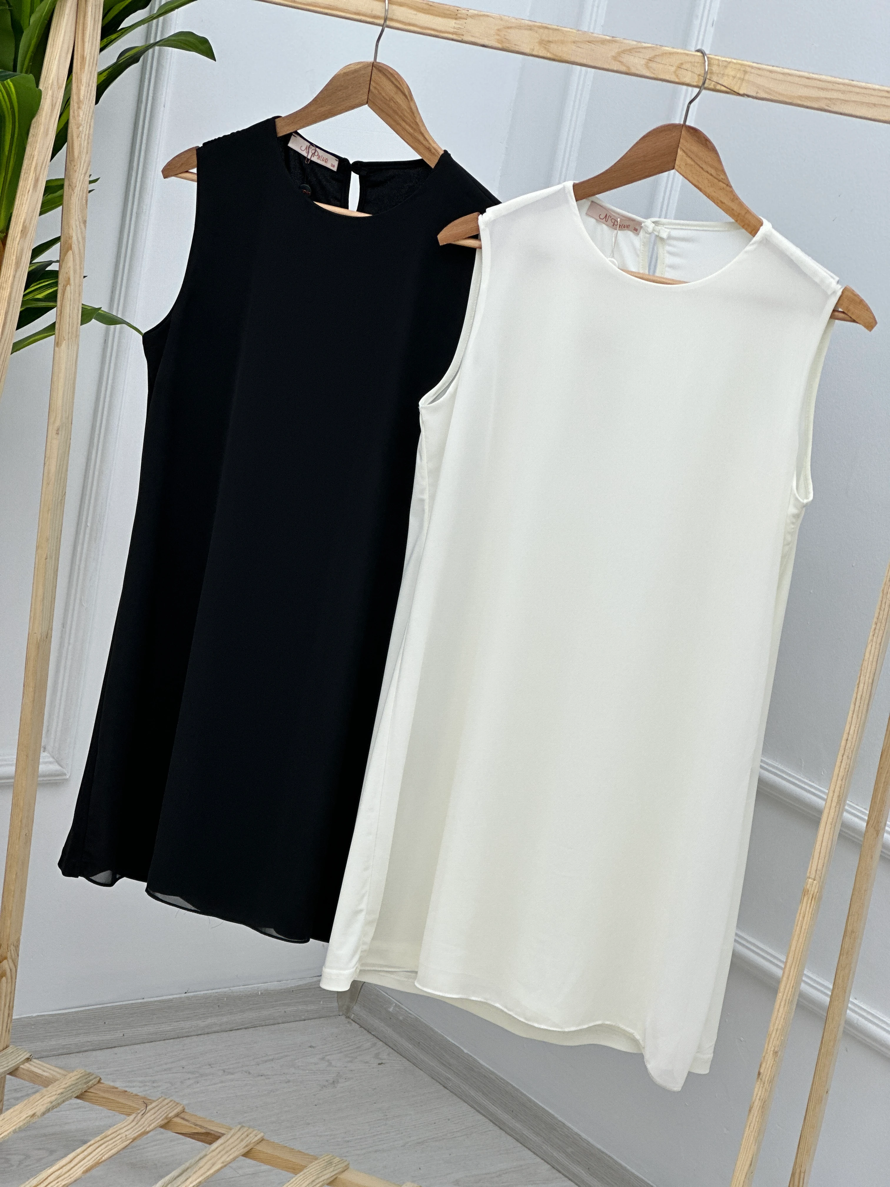 Önü Şifon İçlik F19057