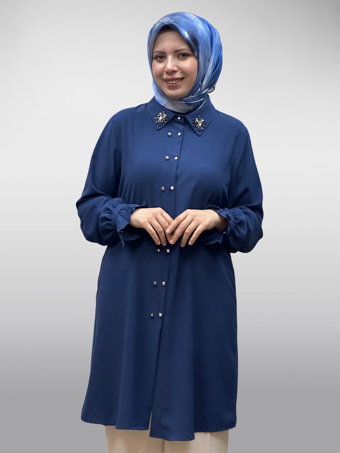 Çift Düğmeli Tunik A5106