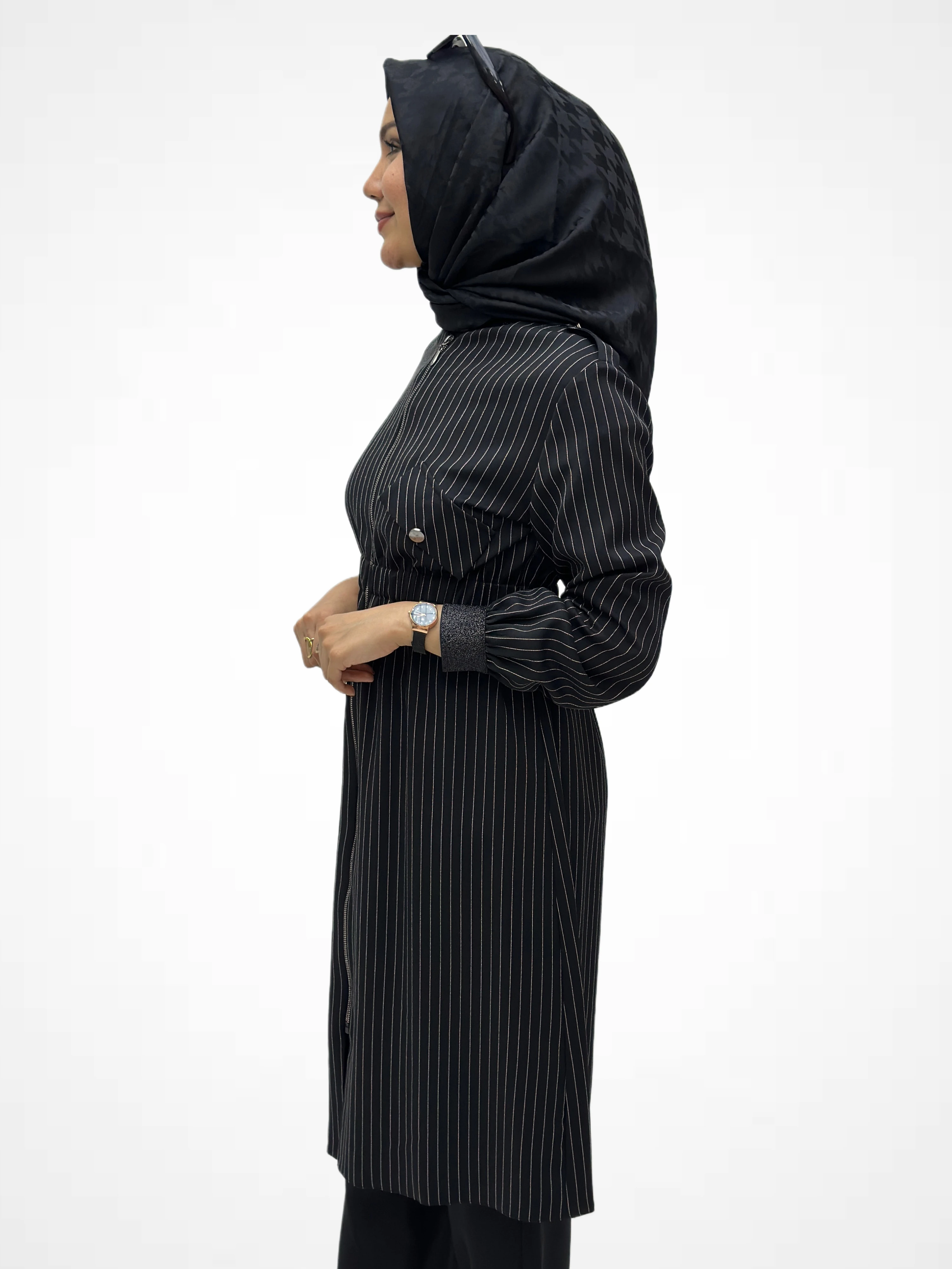 Çizgili Beli Lastikli Takım 6123