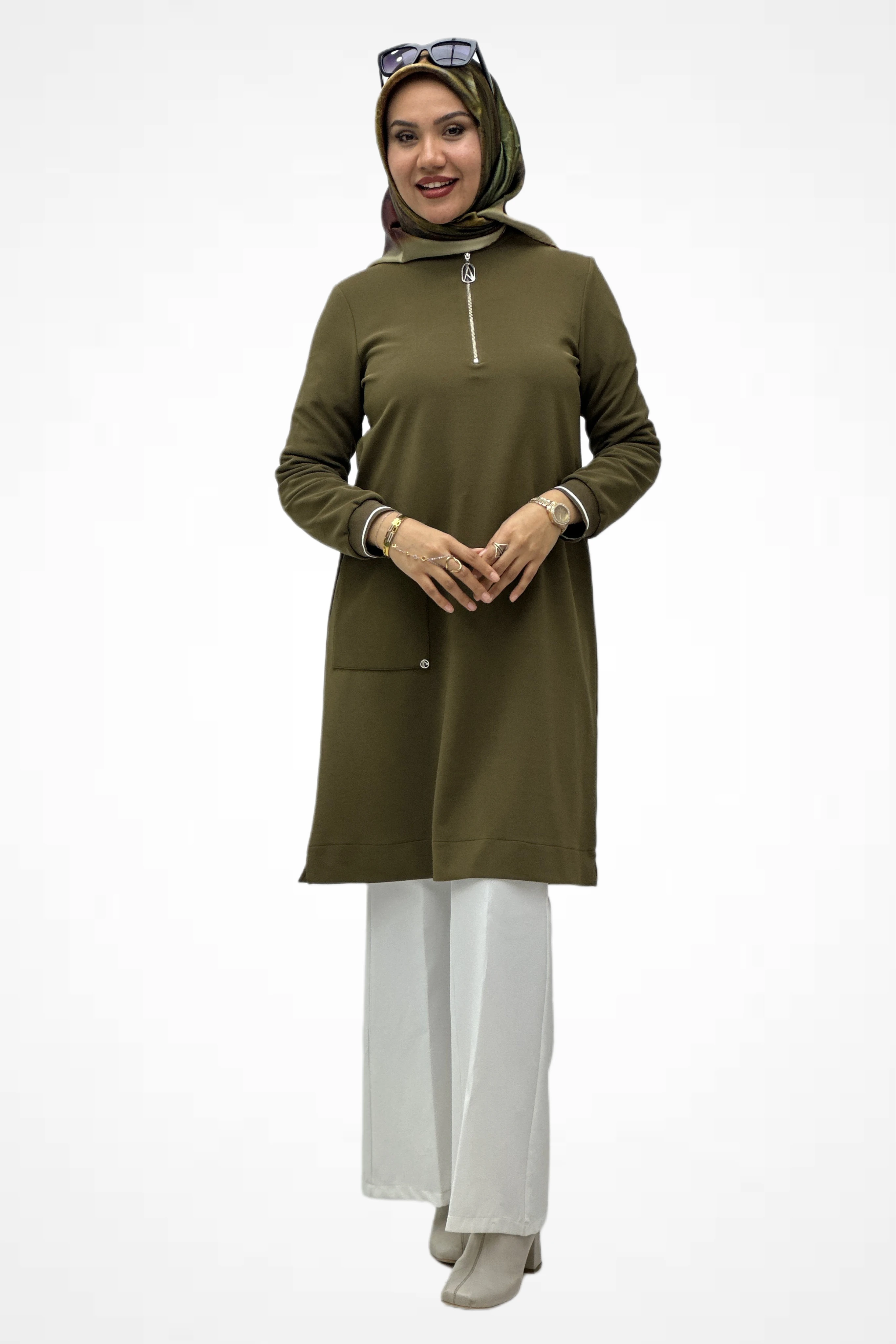 Trend Tek Cepli Tunik  25KT443