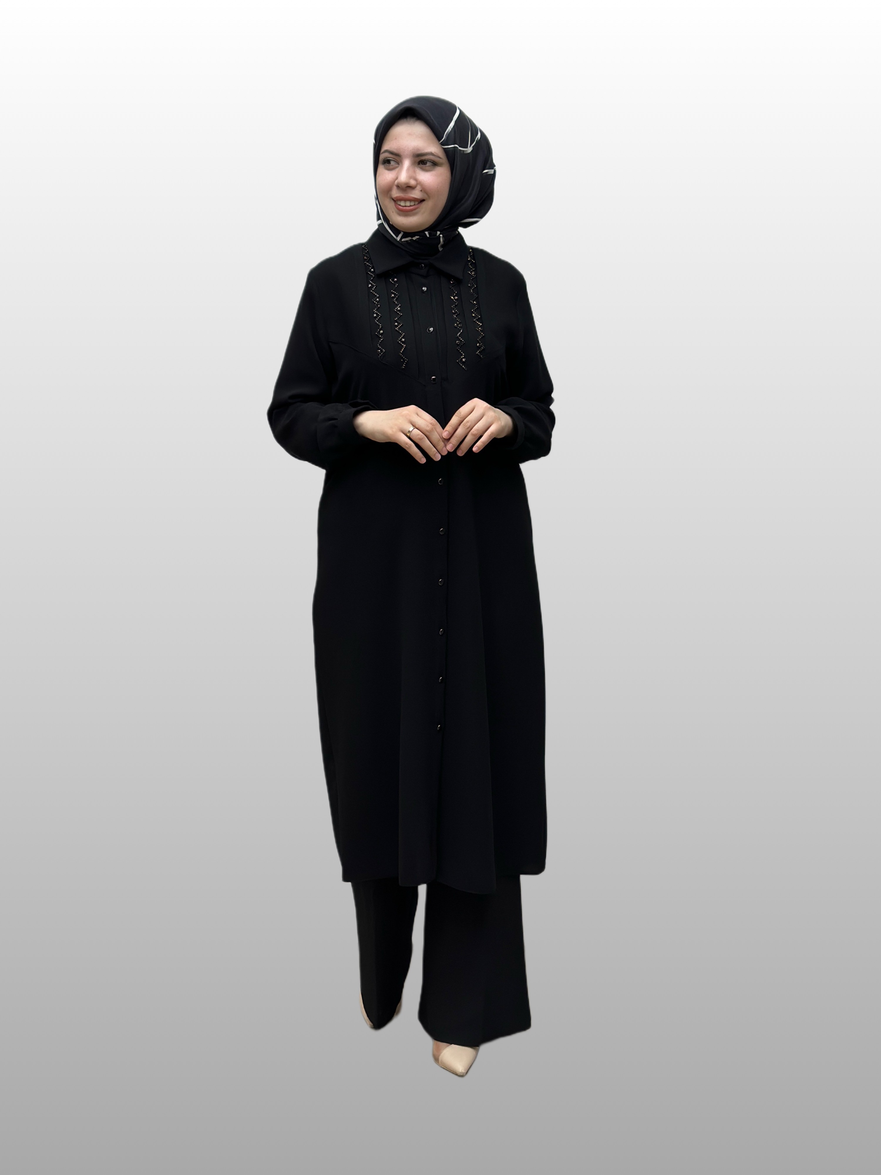 Boncuklu Tunik A1588