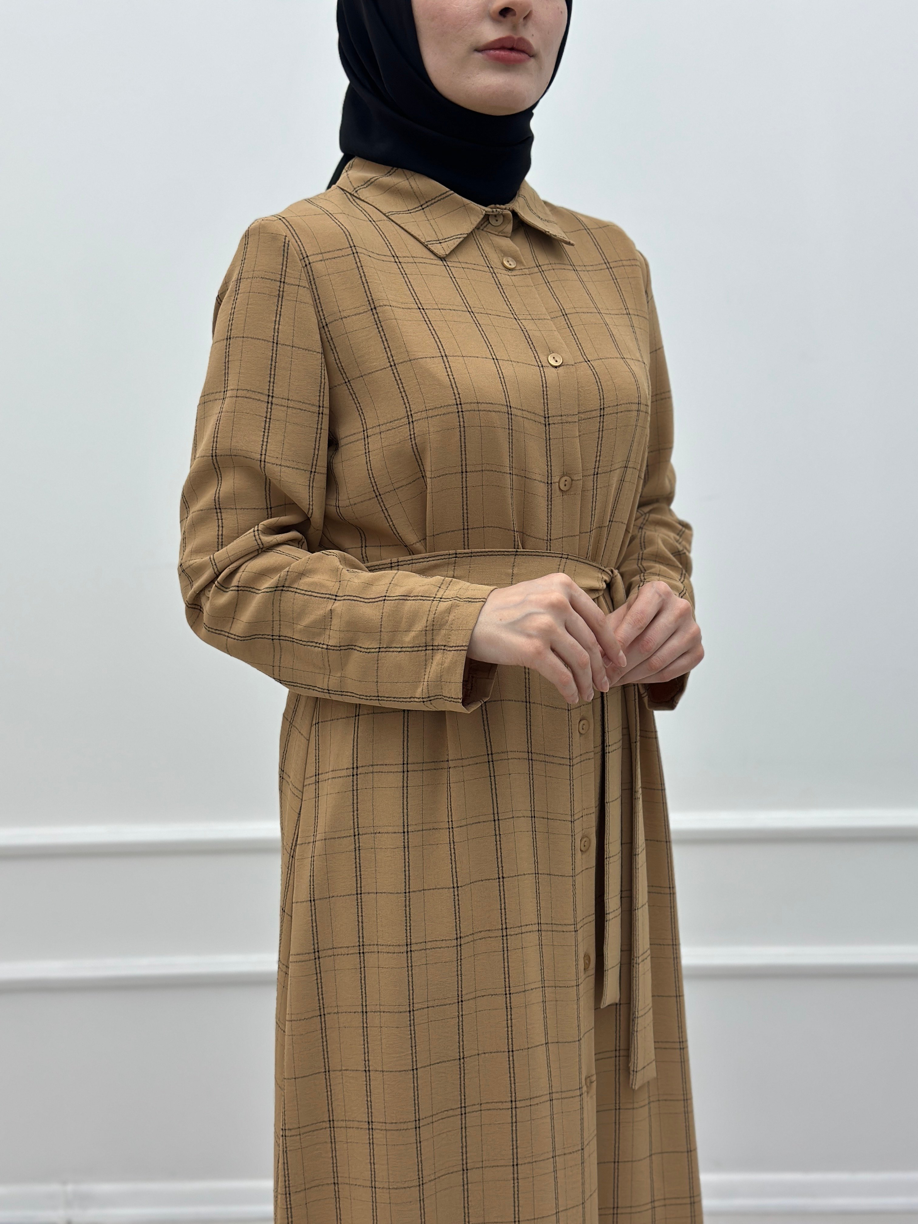 Ekose Uzun Tunik 2936