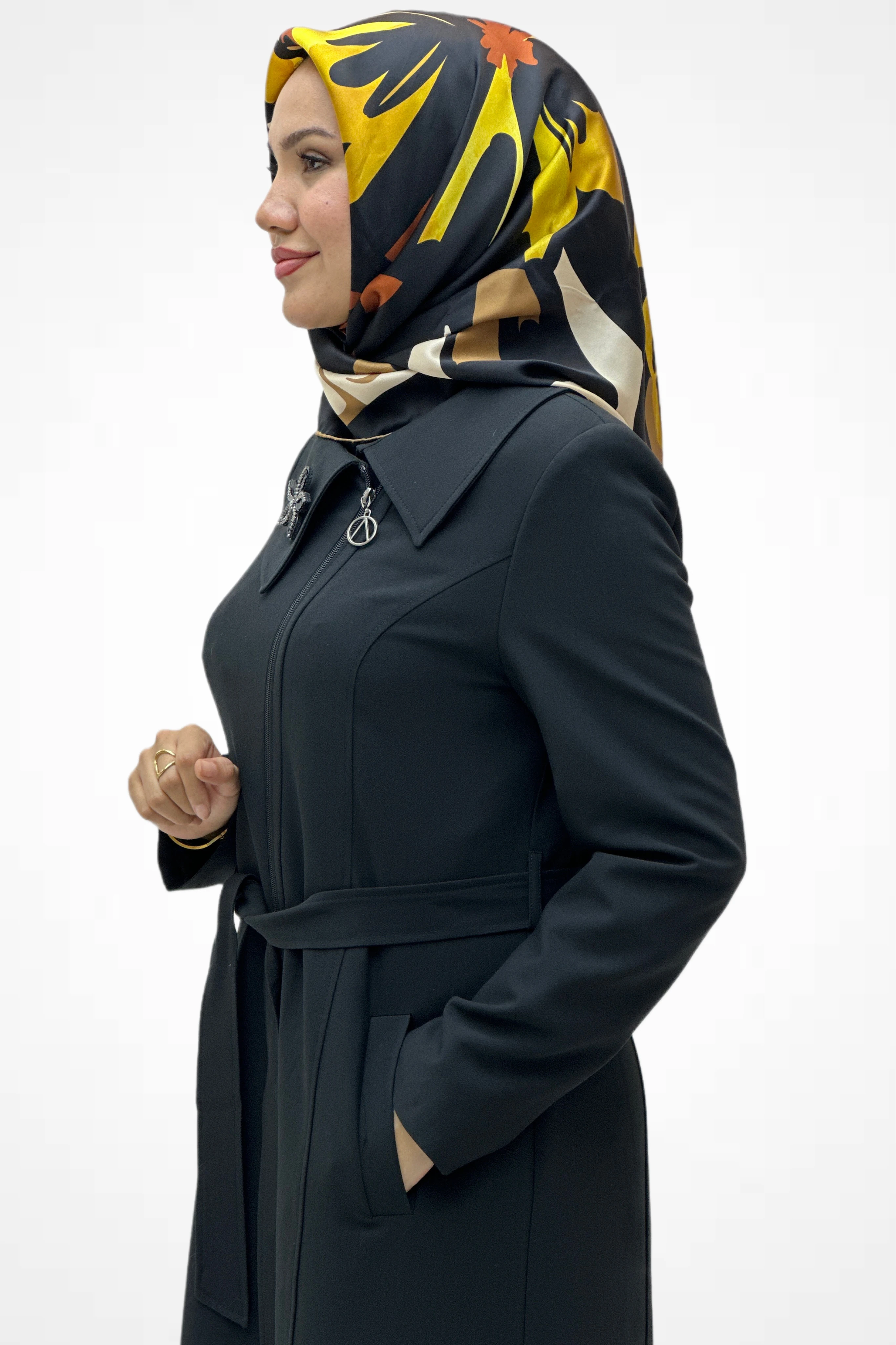 Tam Boy Broşlu Giyçık P901