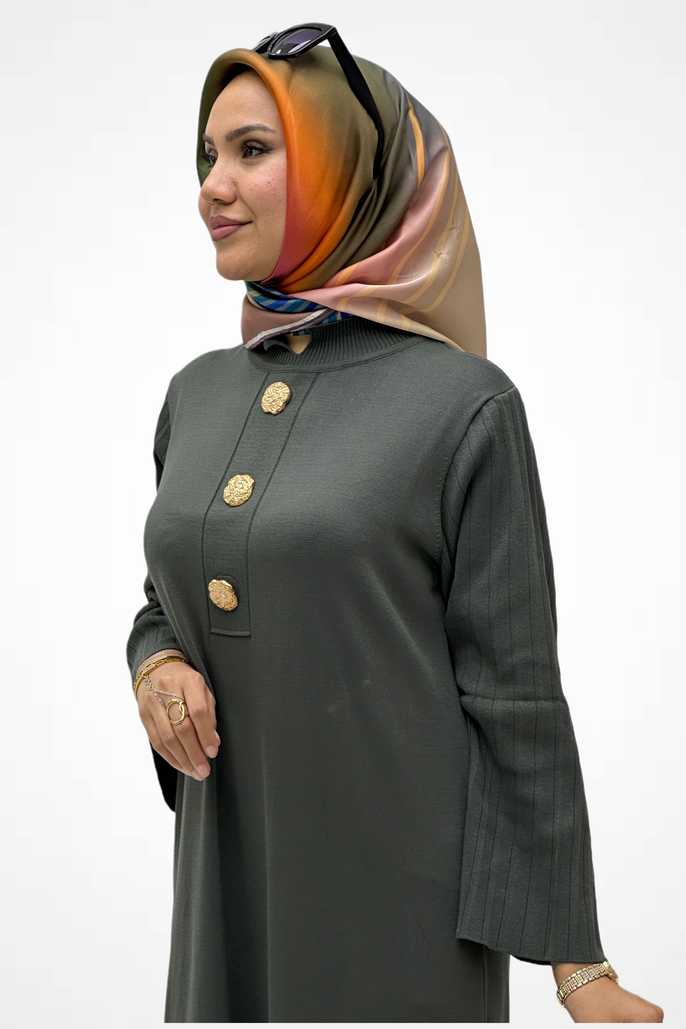 Triko Elbise 3507