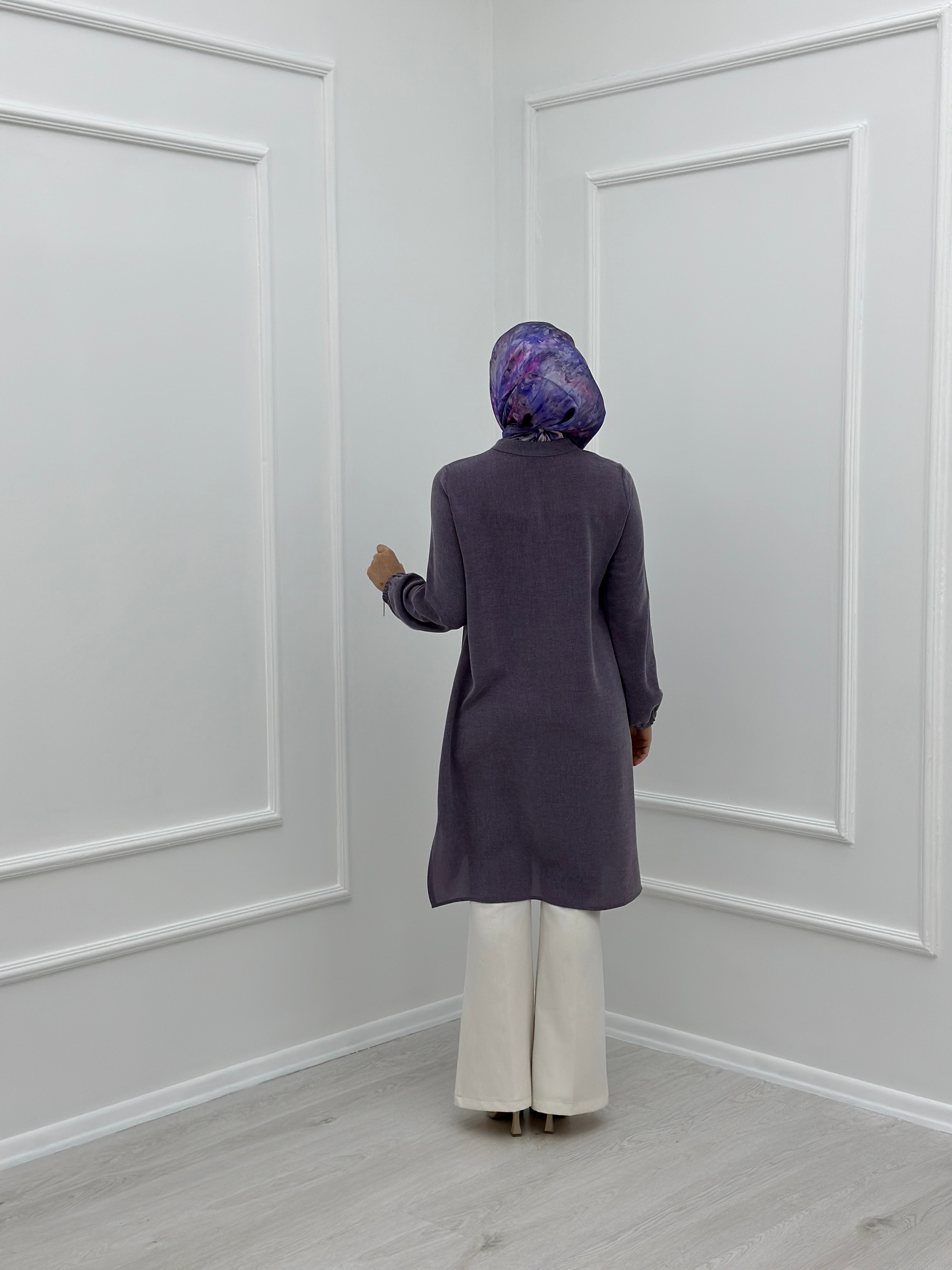 Eteği Ribanalı Tunik  A4906