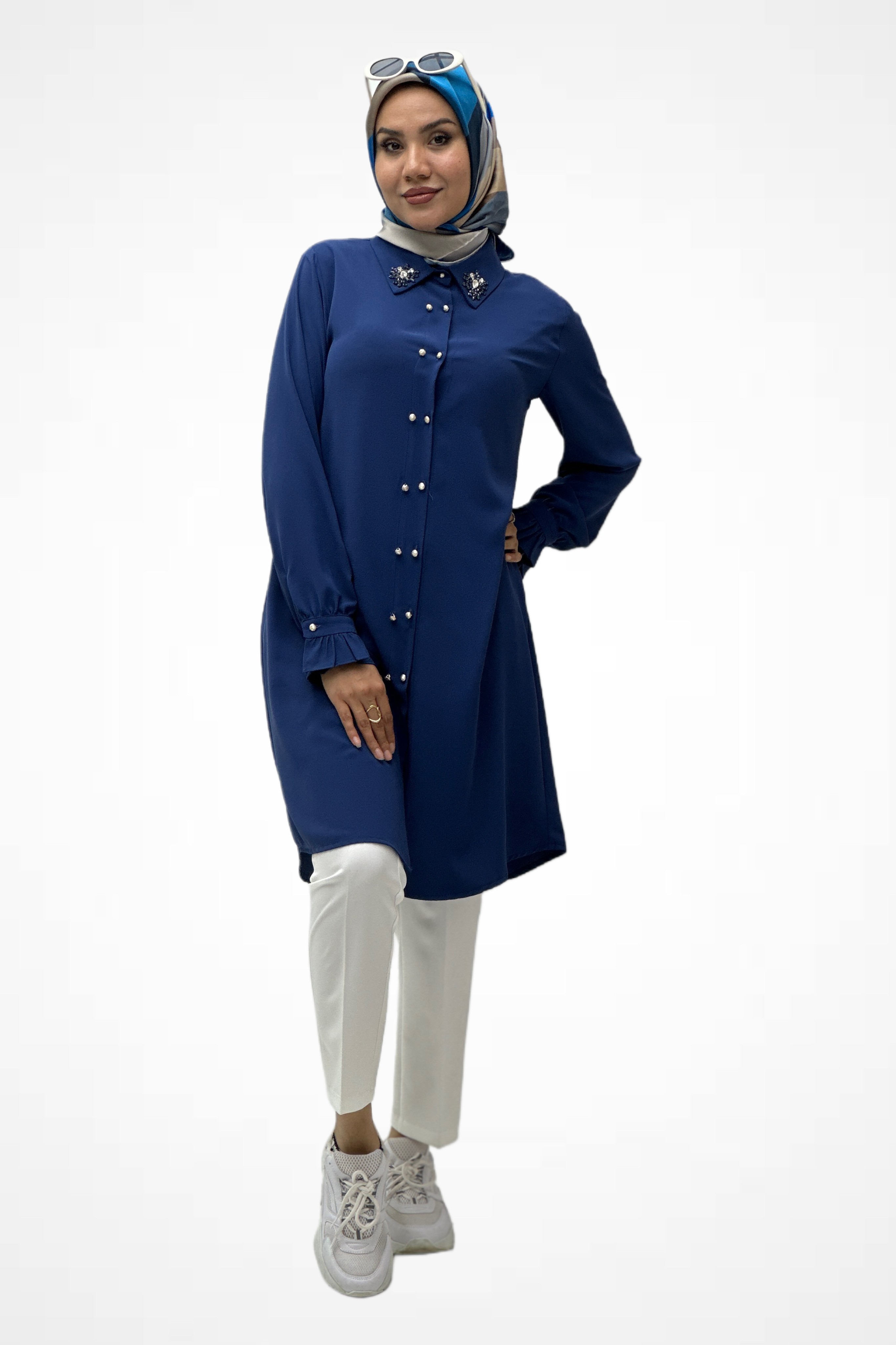 Çift Düğmeli Tunik A5106