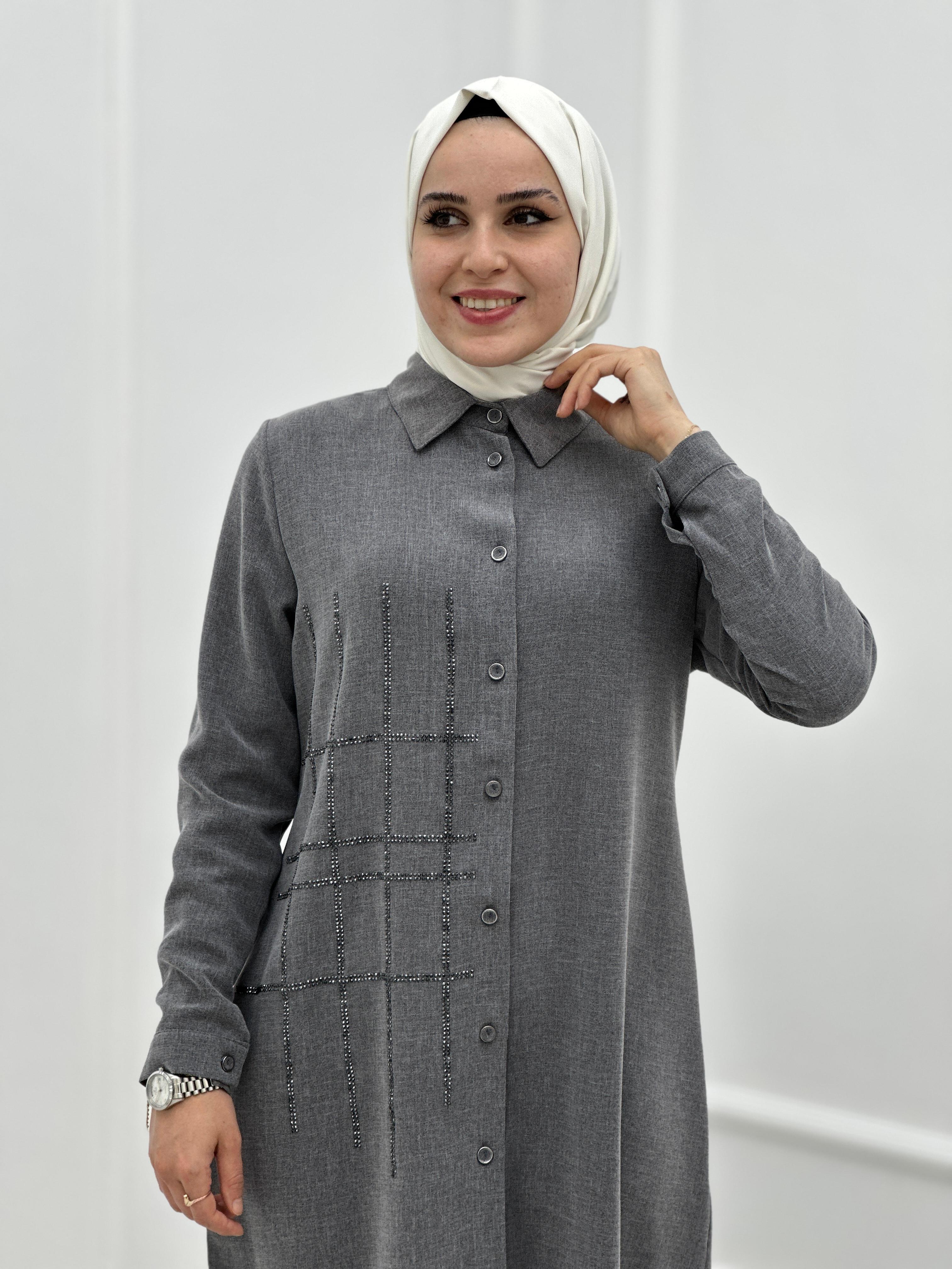 Sade Taşlı Tunik 4836