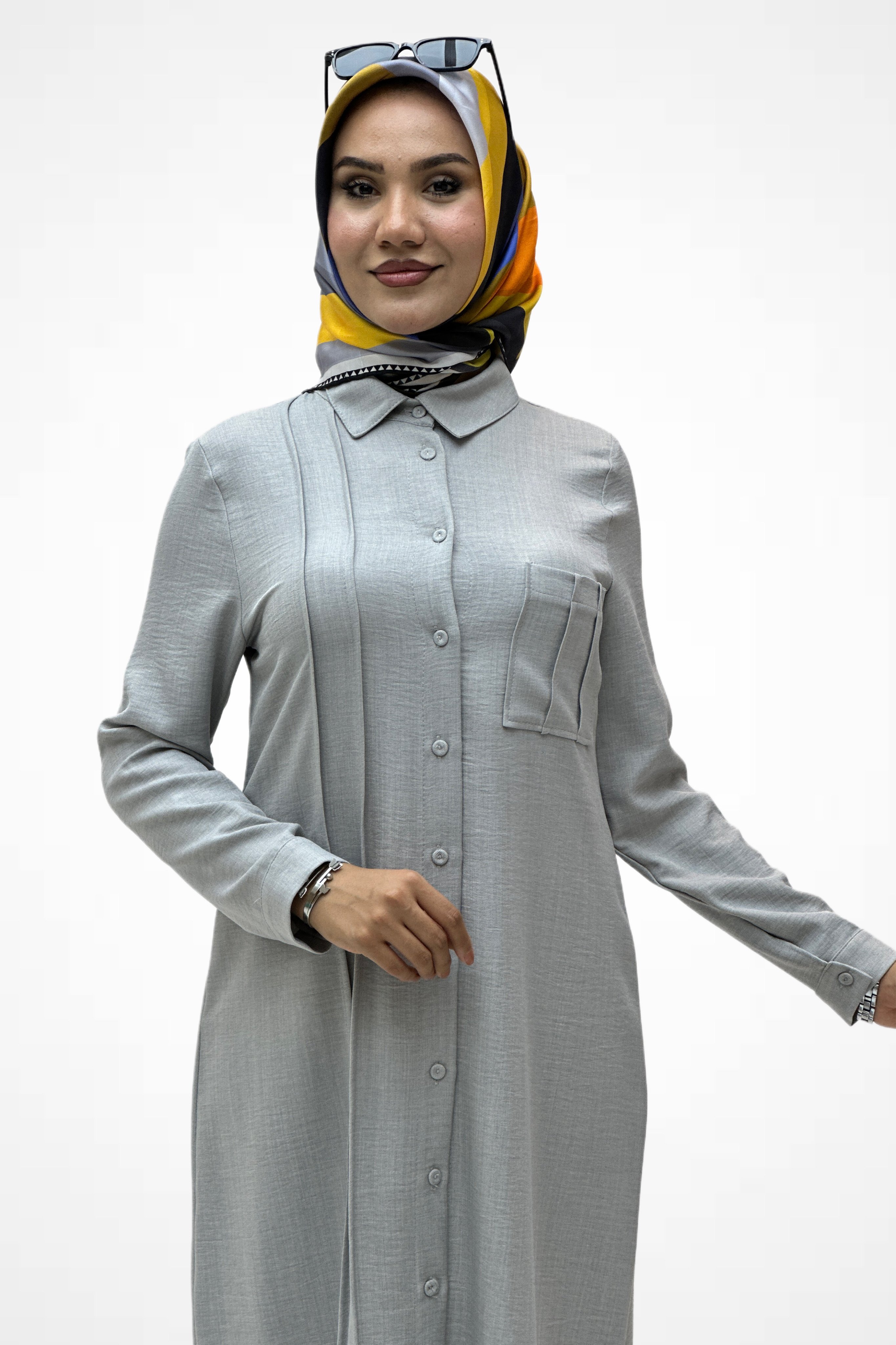 Nervürlü Tunik 2908
