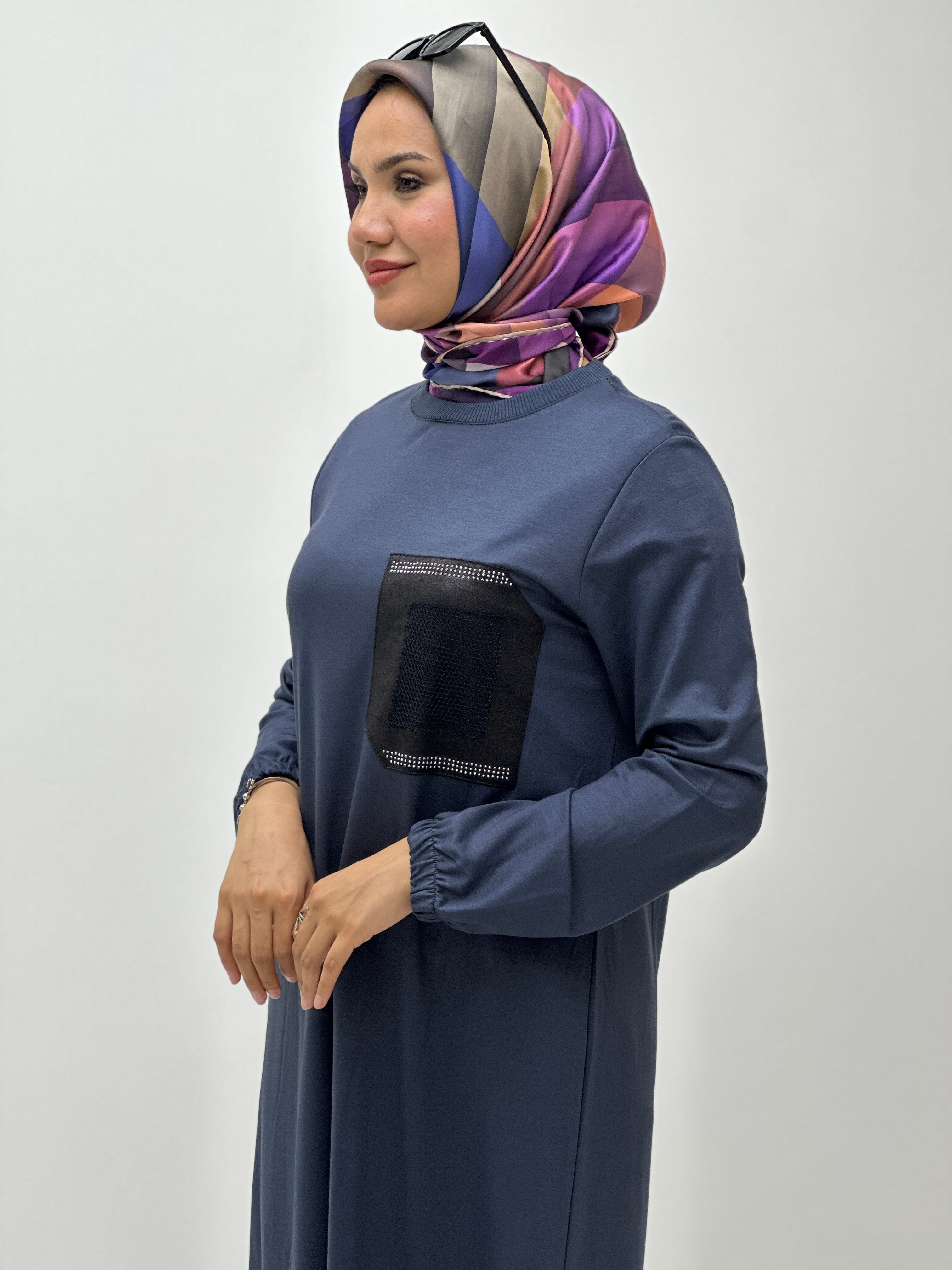 File Kombinli Tunik K8641