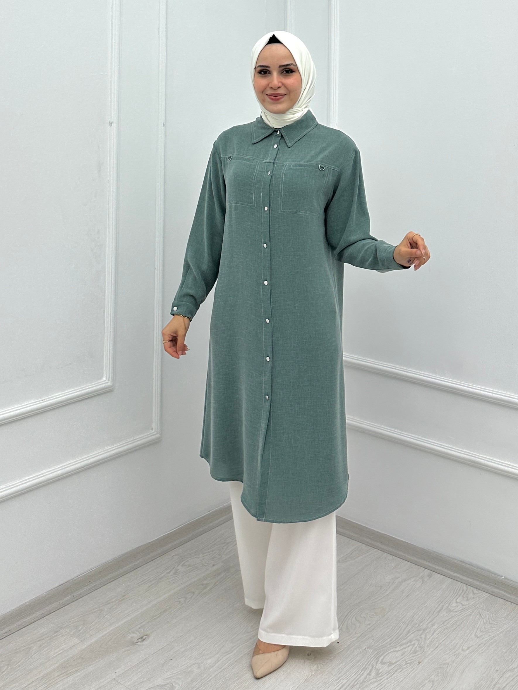 Spor Dikişli Tunik A4946