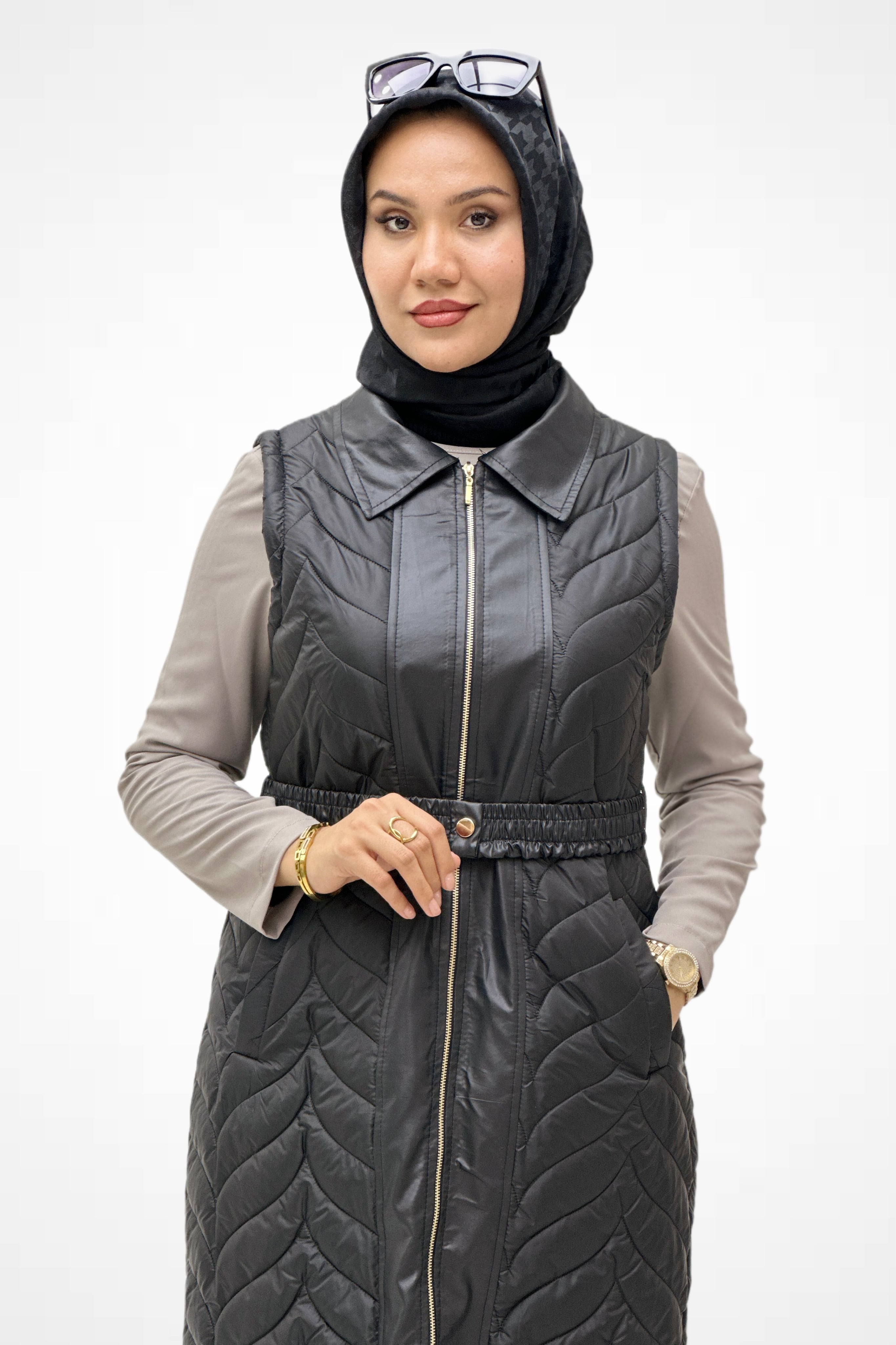 Kapitone Yelek 4966